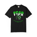 Dead Cat Graphic T-Shirt — “Dead is the New Killer” Retro Neon Cat Tee