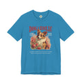 Dogaholic Graphic Tee — Vintage Floral Dog Lover T-Shirt