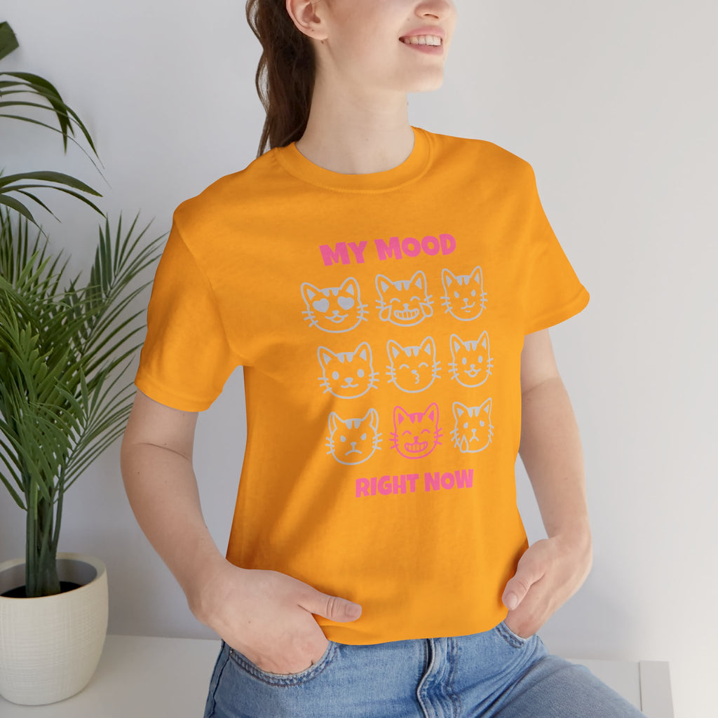 My Mood Right Now Cat Graphic Tee