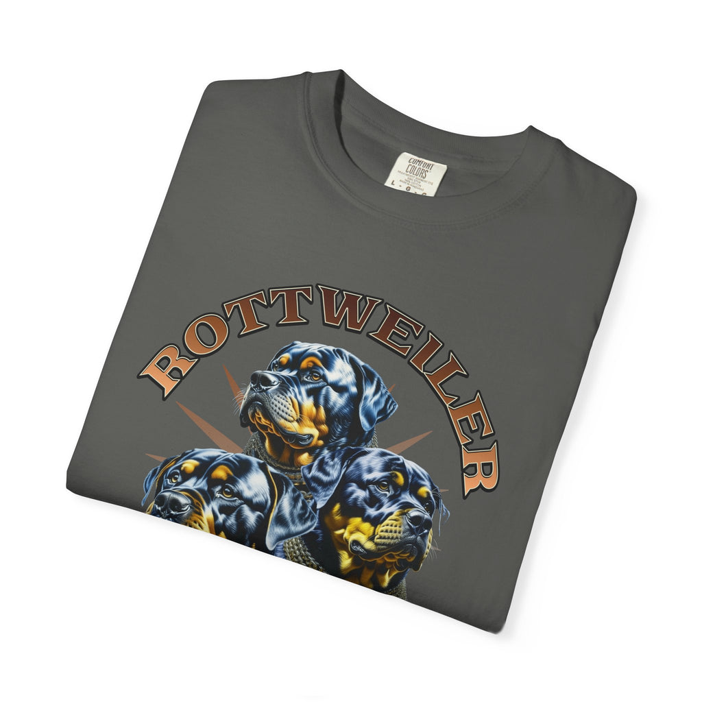 Rottweiler Guard Dog T-Shirt — Vintage Triple Rottweiler Graphic