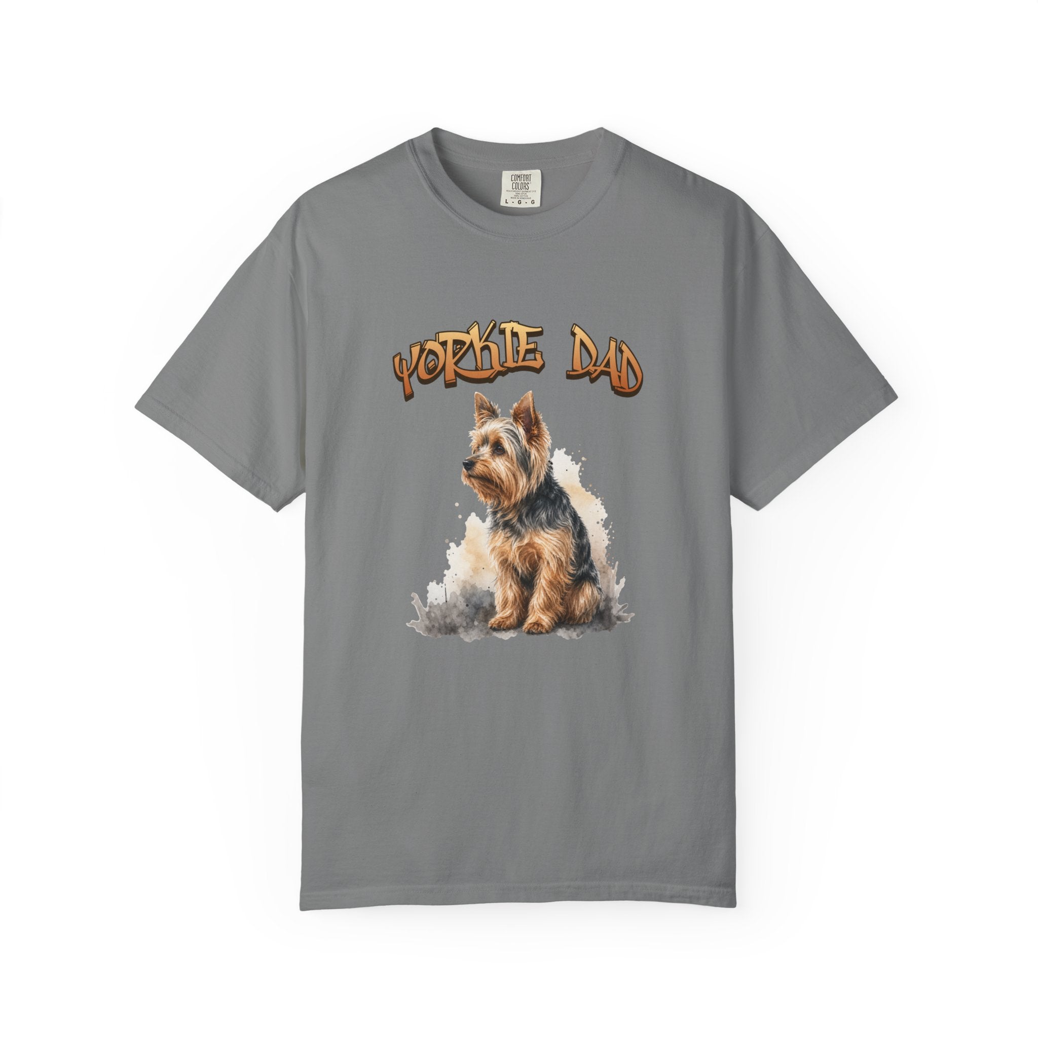 Yorkie Dad T-Shirt — Cute Yorkshire Terrier Dad Tee