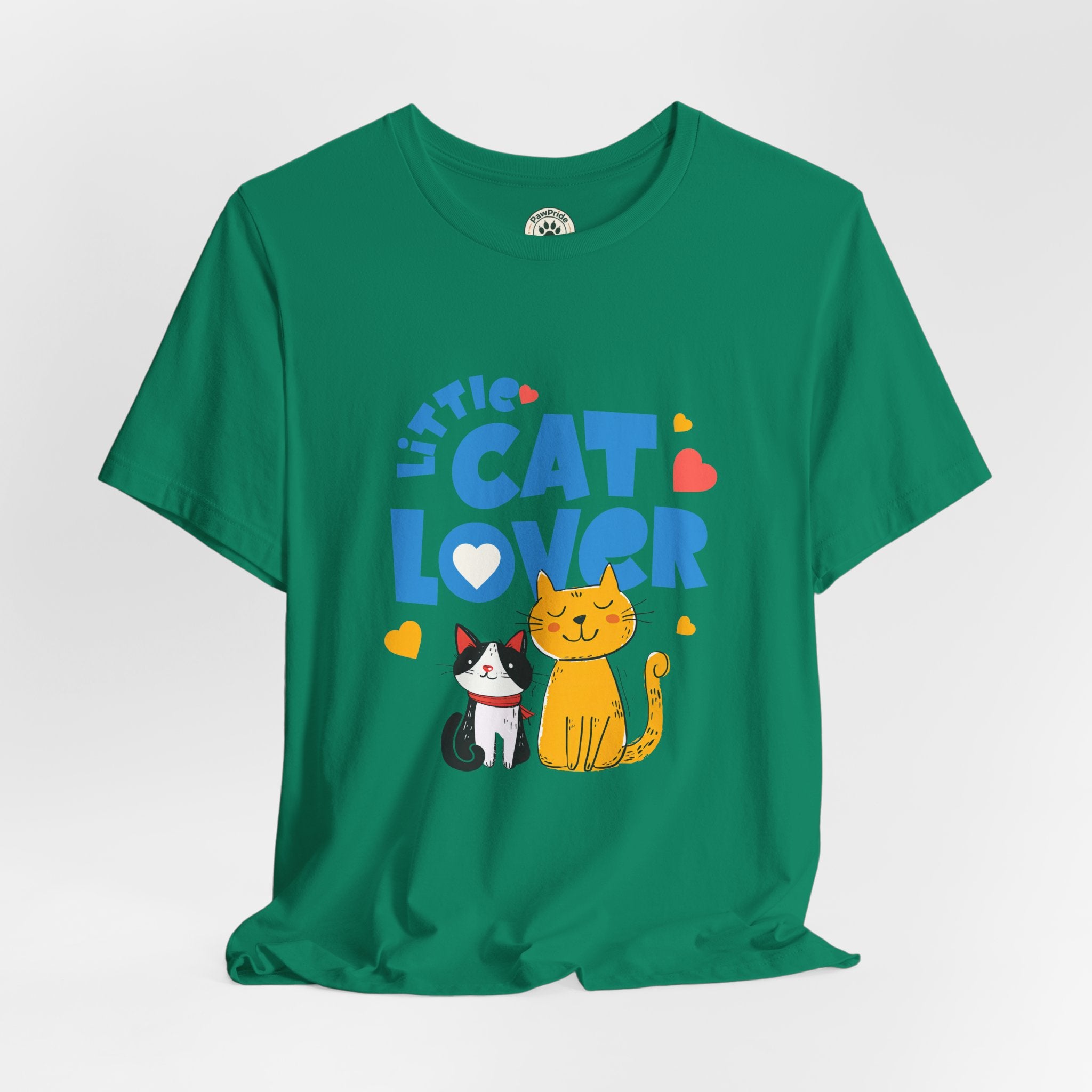 Little Cat Lover T-Shirt — Cute Cat Graphic Tee for Kids & Cat Moms