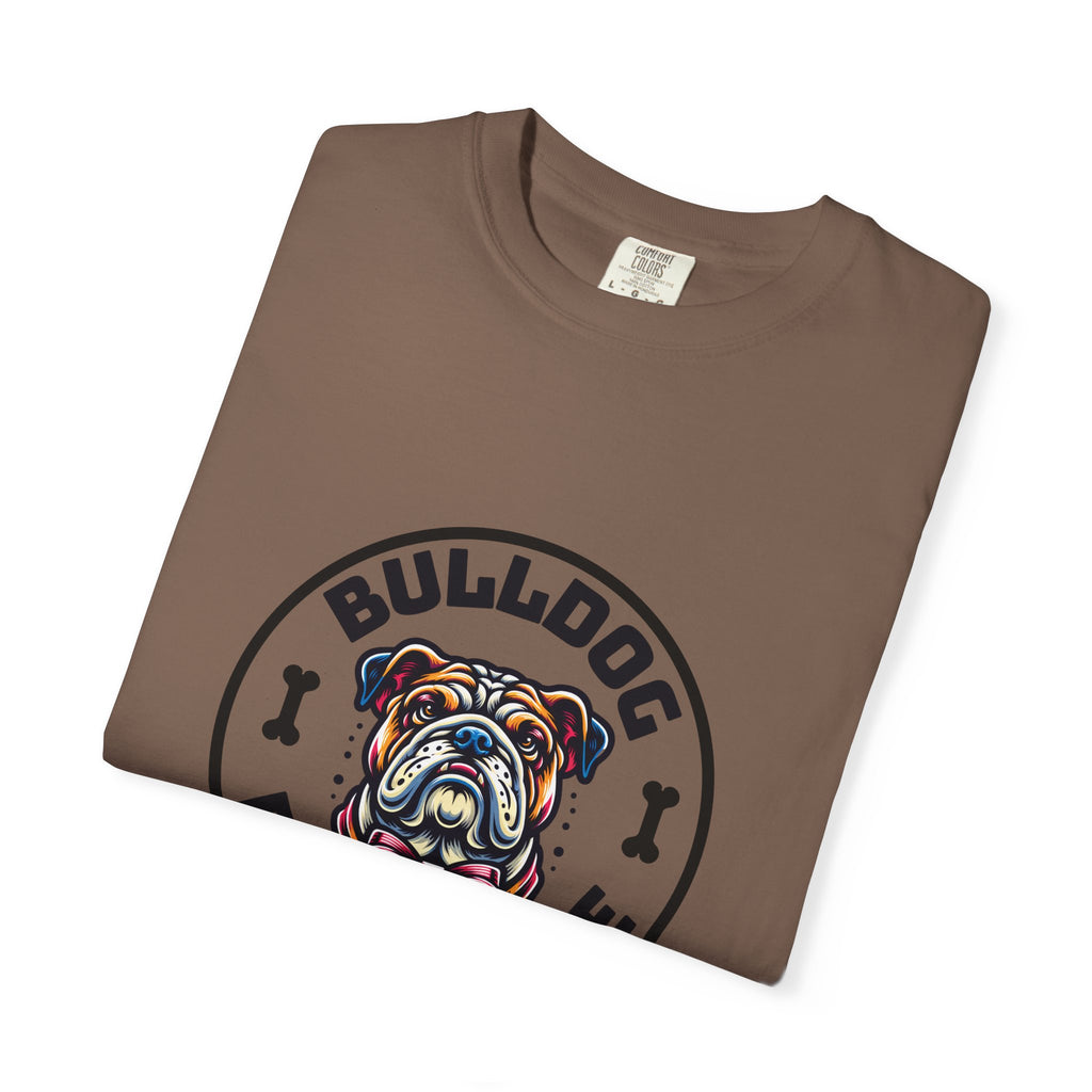 Bulldog Dog House T-Shirt — Vintage Bulldog Logo Tee