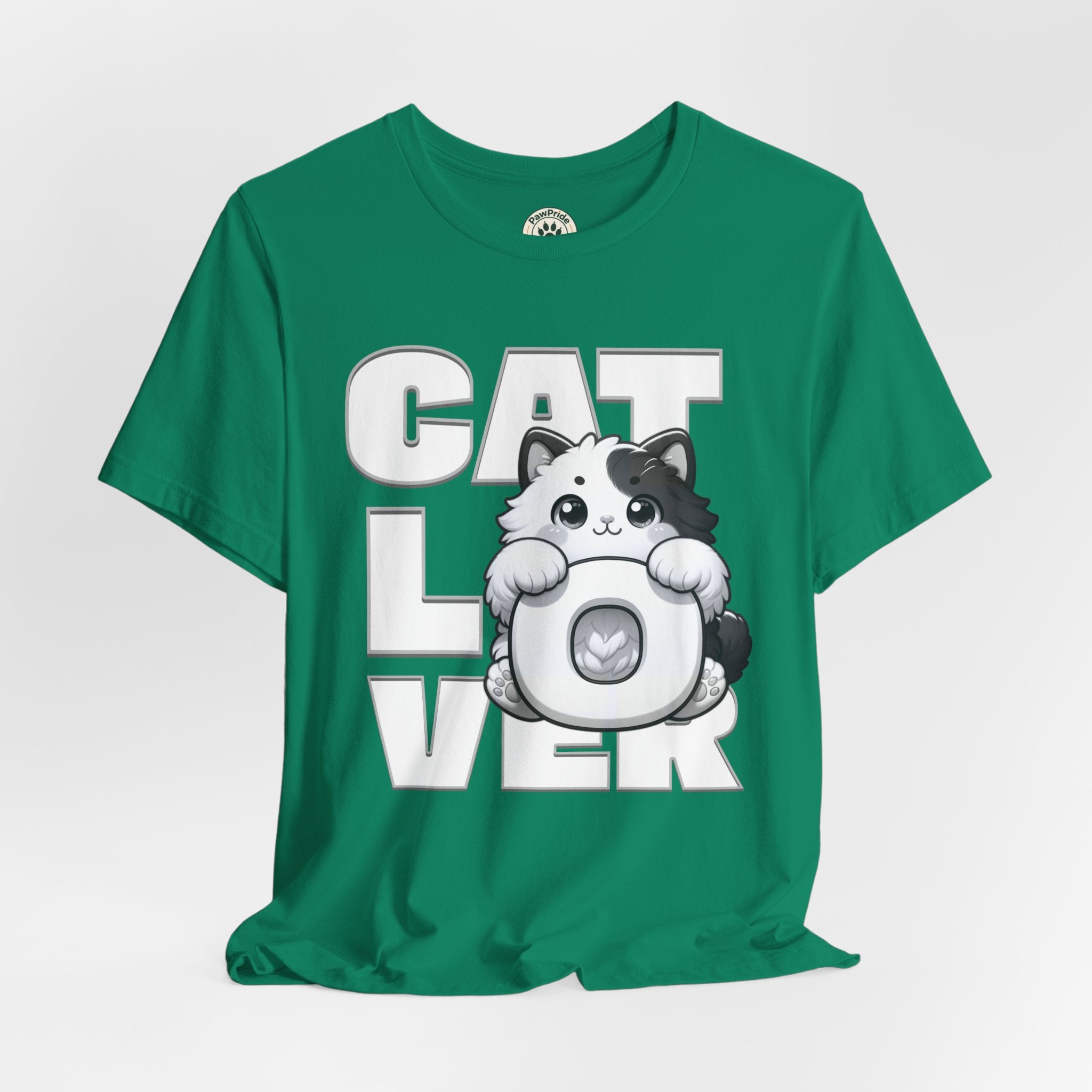 Cat Lover T‑Shirt — Cute Kitten Donut Graphic Tee for Cat Fans
