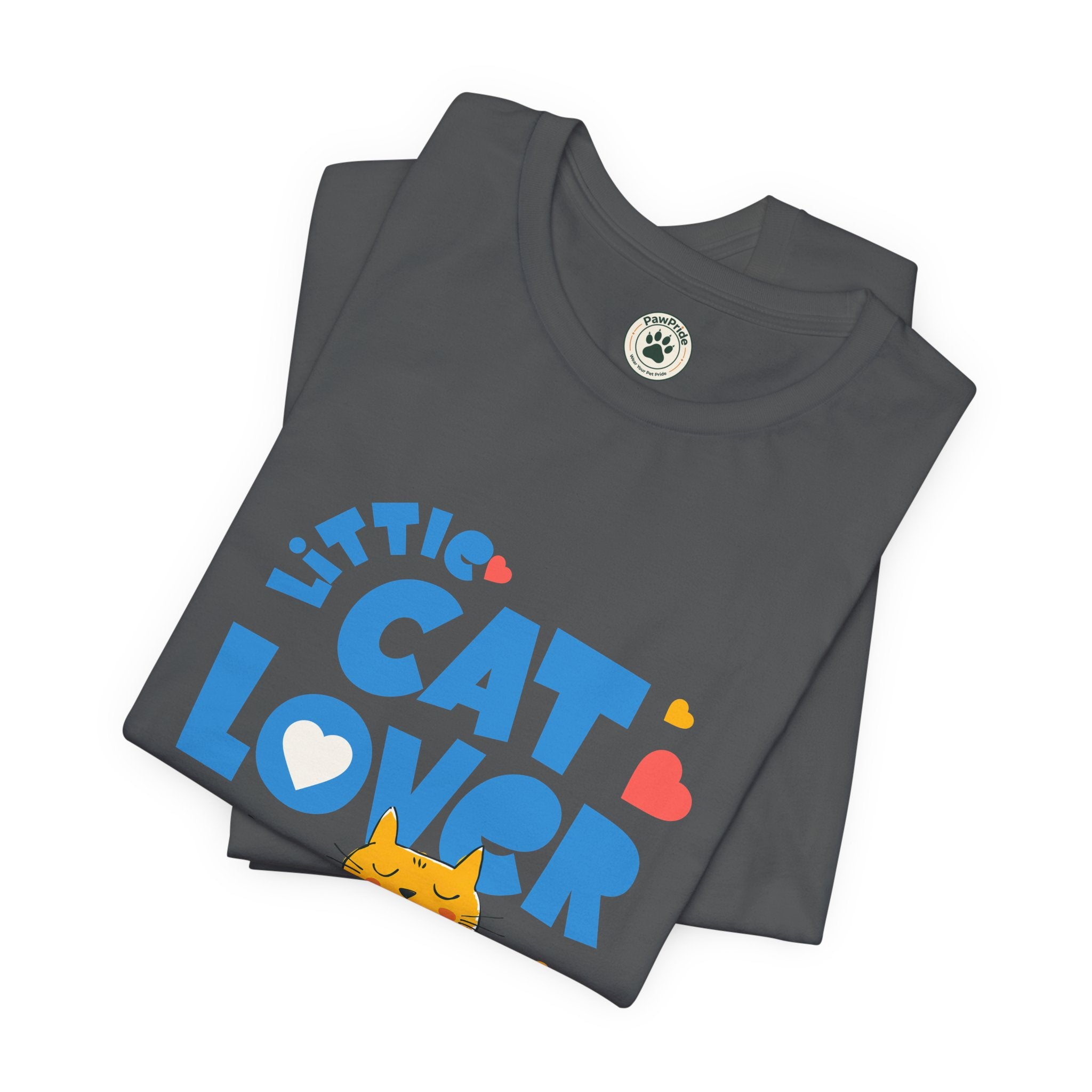 Little Cat Lover T-Shirt — Cute Cat Graphic Tee for Kids & Cat Moms