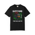 Dachshund "Young Wild and Free" Graphic T-Shirt