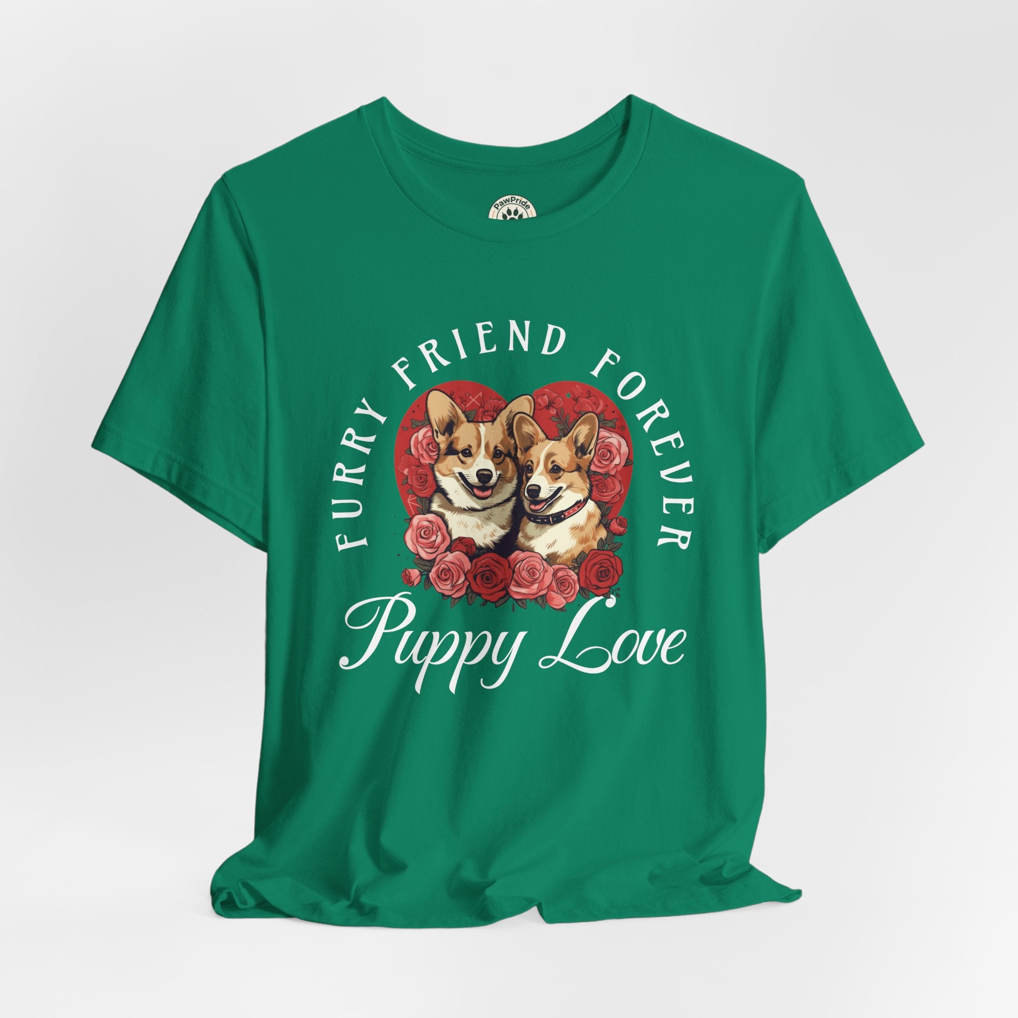 Puppy Love T-Shirt — "Furry Friend Forever" Corgi Tee