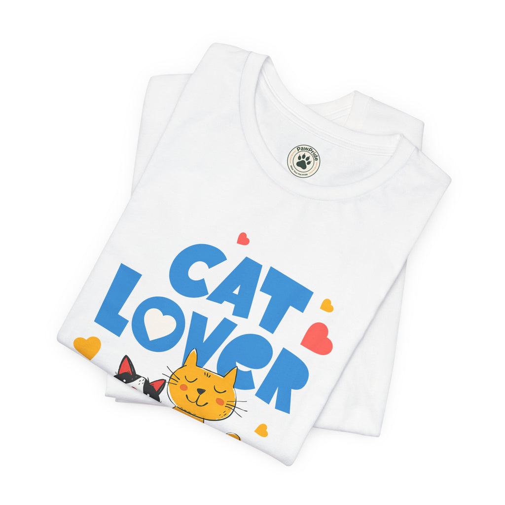 Cat Lover T-Shirt — Cute Cartoon Cats Graphic Tee