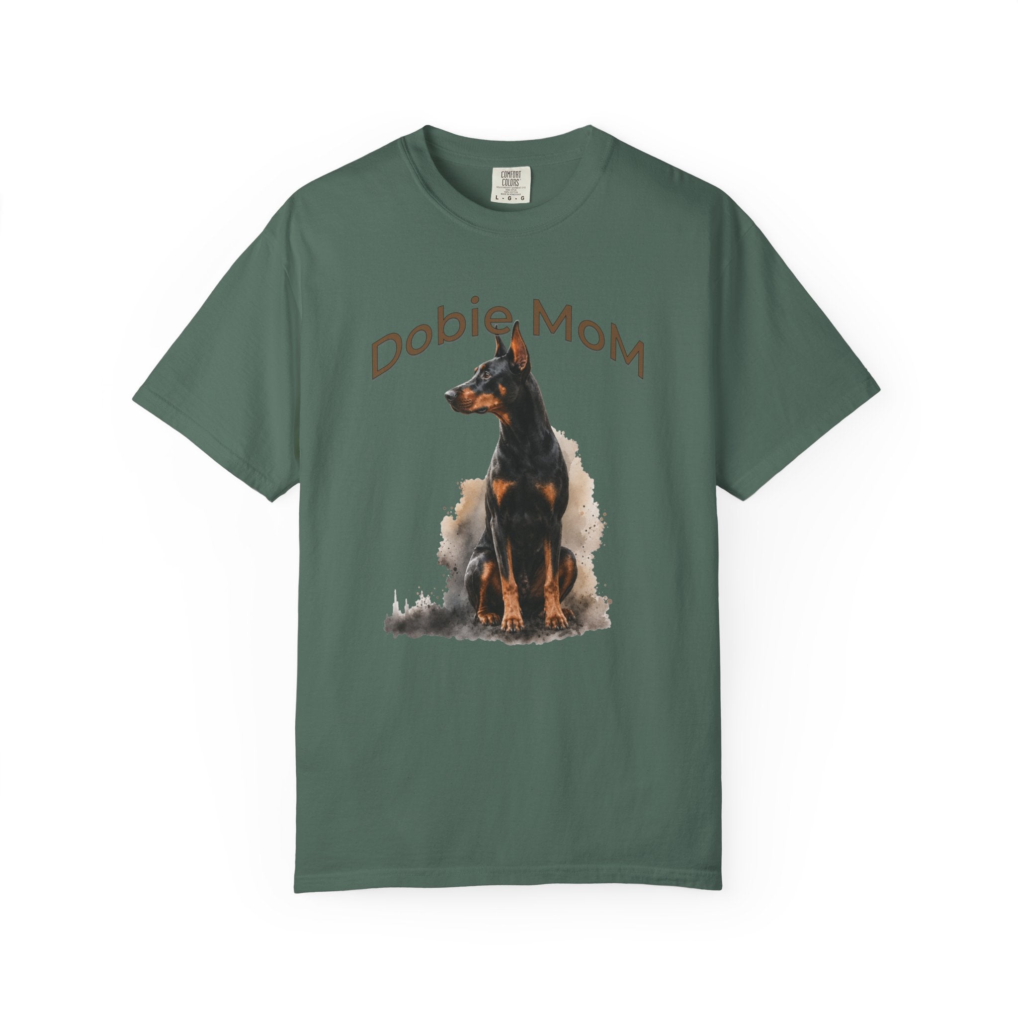 Dobie Mom T-Shirt — Doberman Graphic Tee for Dog Lovers