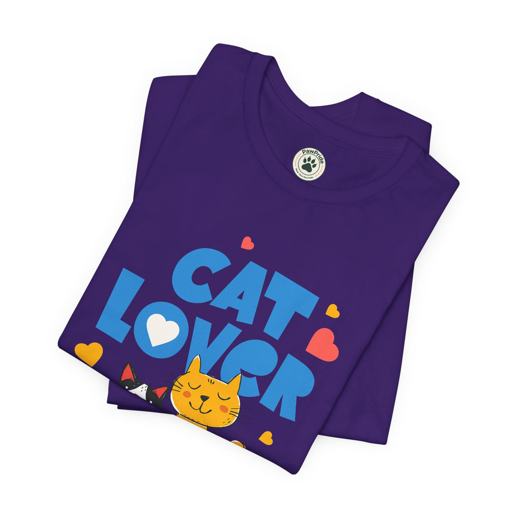 Cat Lover T-Shirt — Cute Cartoon Cats Graphic Tee