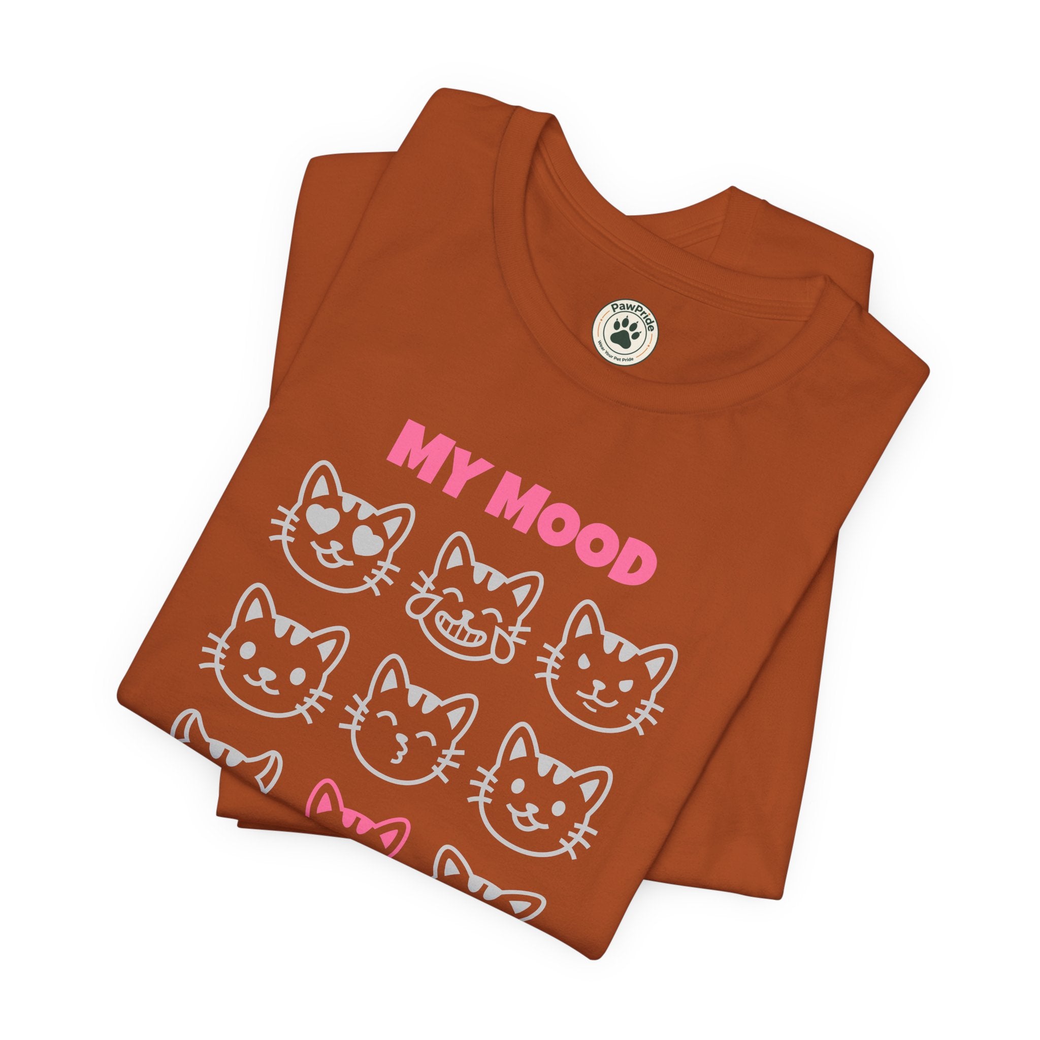 My Mood Right Now Cat Graphic Tee