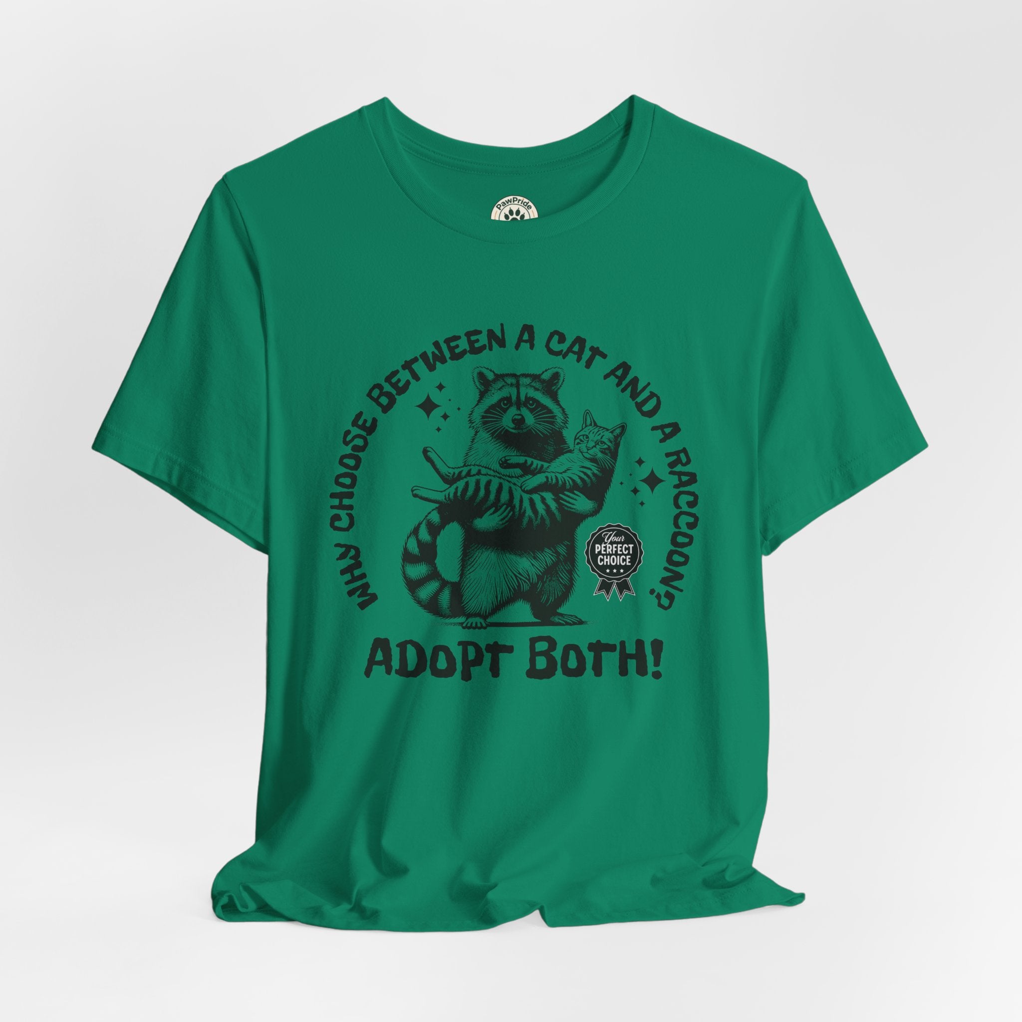 Adopt Both! Raccoon & Cat Rescue T-Shirt