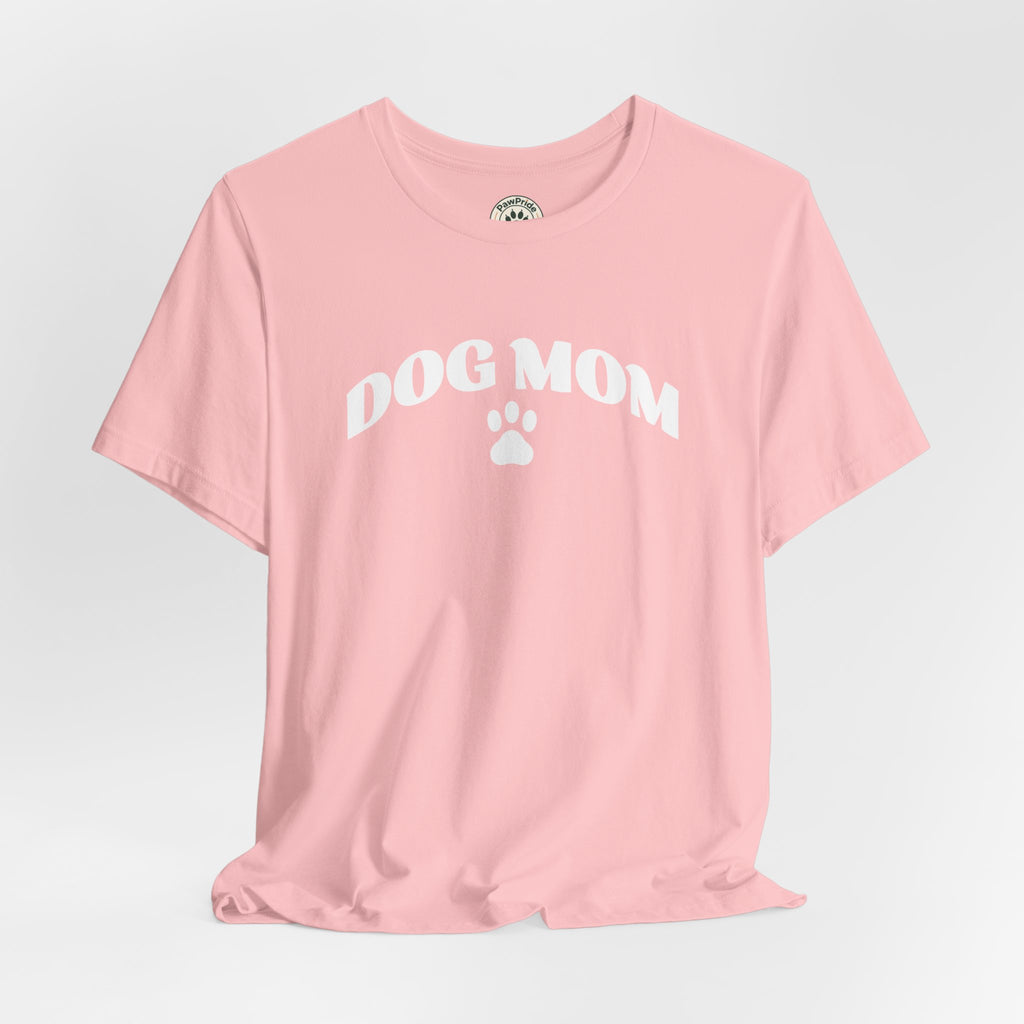 Dog Mom T-Shirt – Retro Paw Print Tee for Dog Lovers, Pet Mom Gift