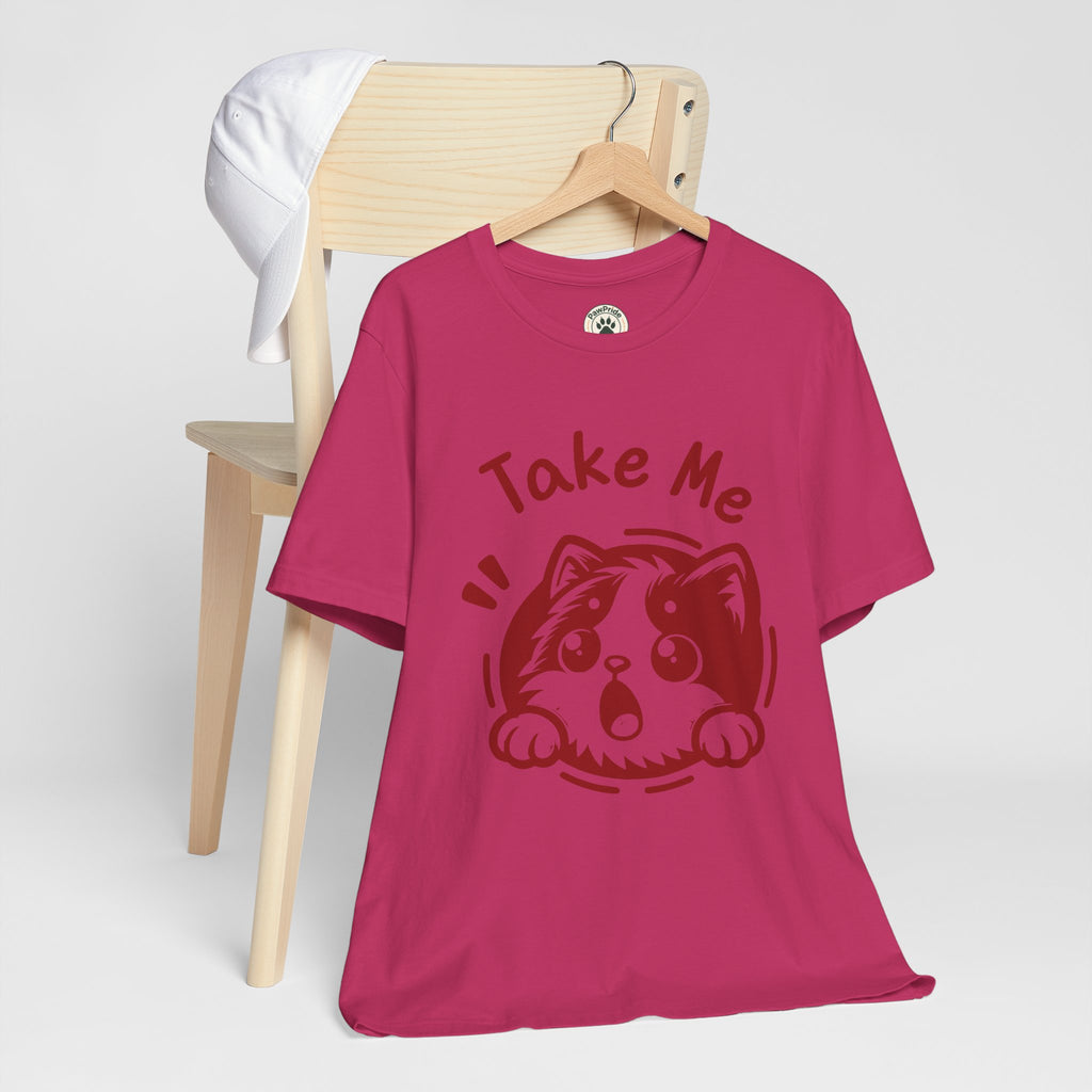 Take Me Puppy T-Shirt — Cute Dog Graphic Tee for Pet Lovers