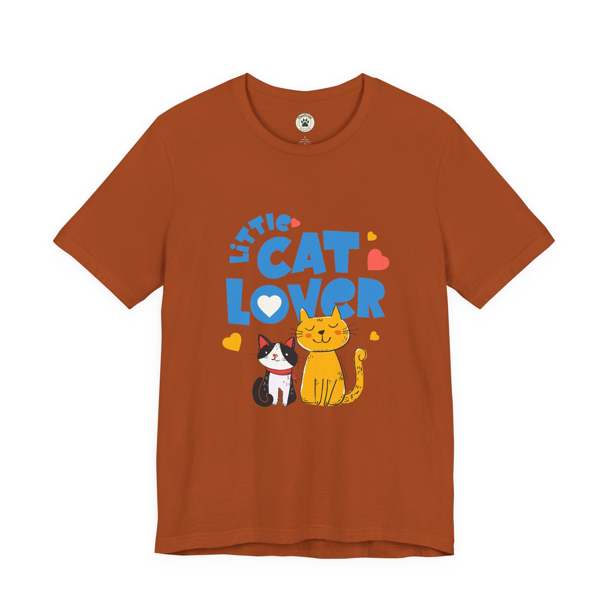 Little Cat Lover T-Shirt — Cute Cat Graphic Tee for Kids & Cat Moms