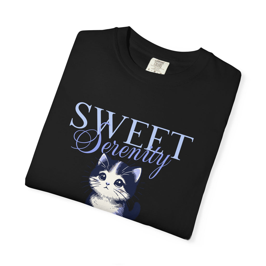 Sweet Scently Cat T‑Shirt — Cute Vintage Kitten Graphic Tee