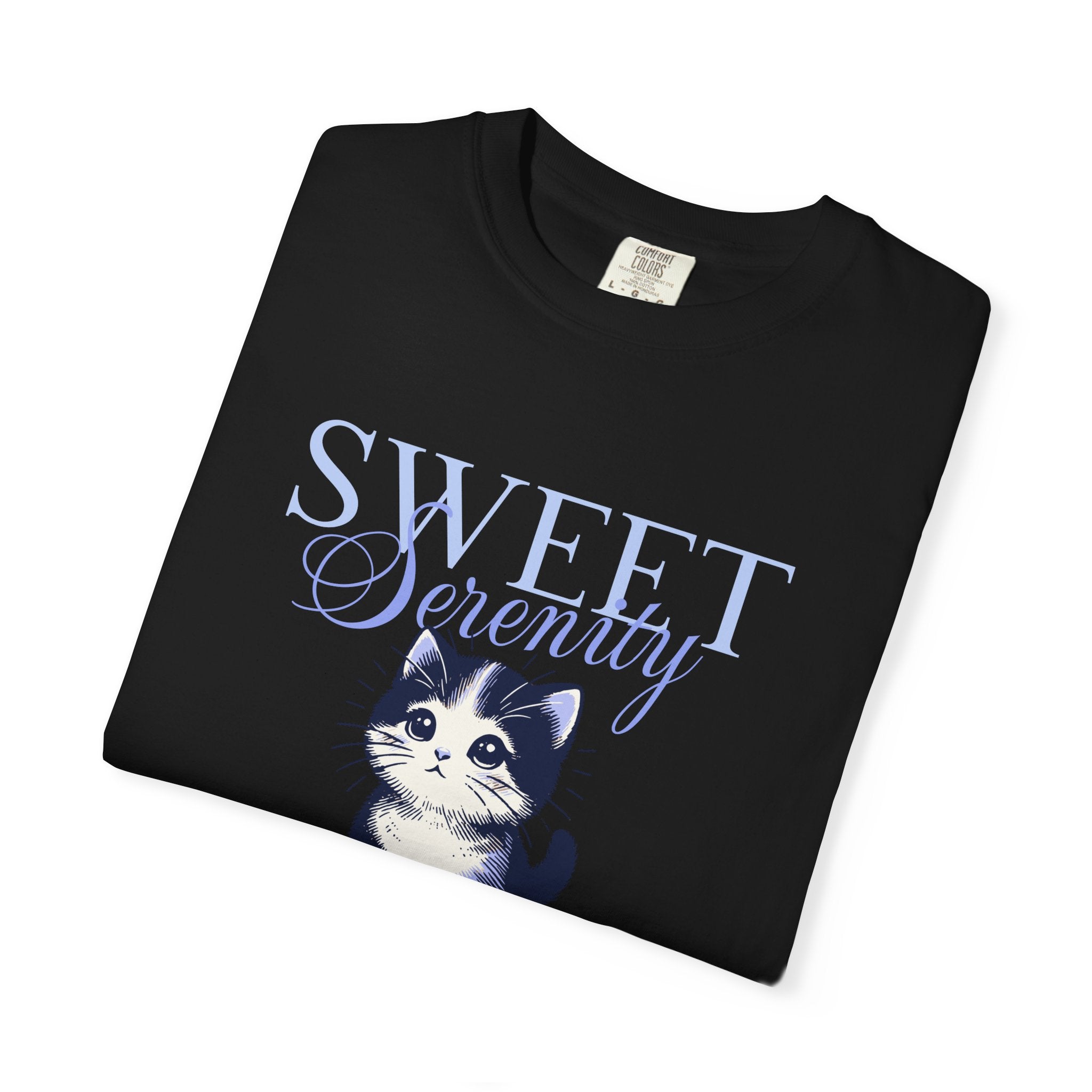Sweet Scently Cat T‑Shirt — Cute Vintage Kitten Graphic Tee