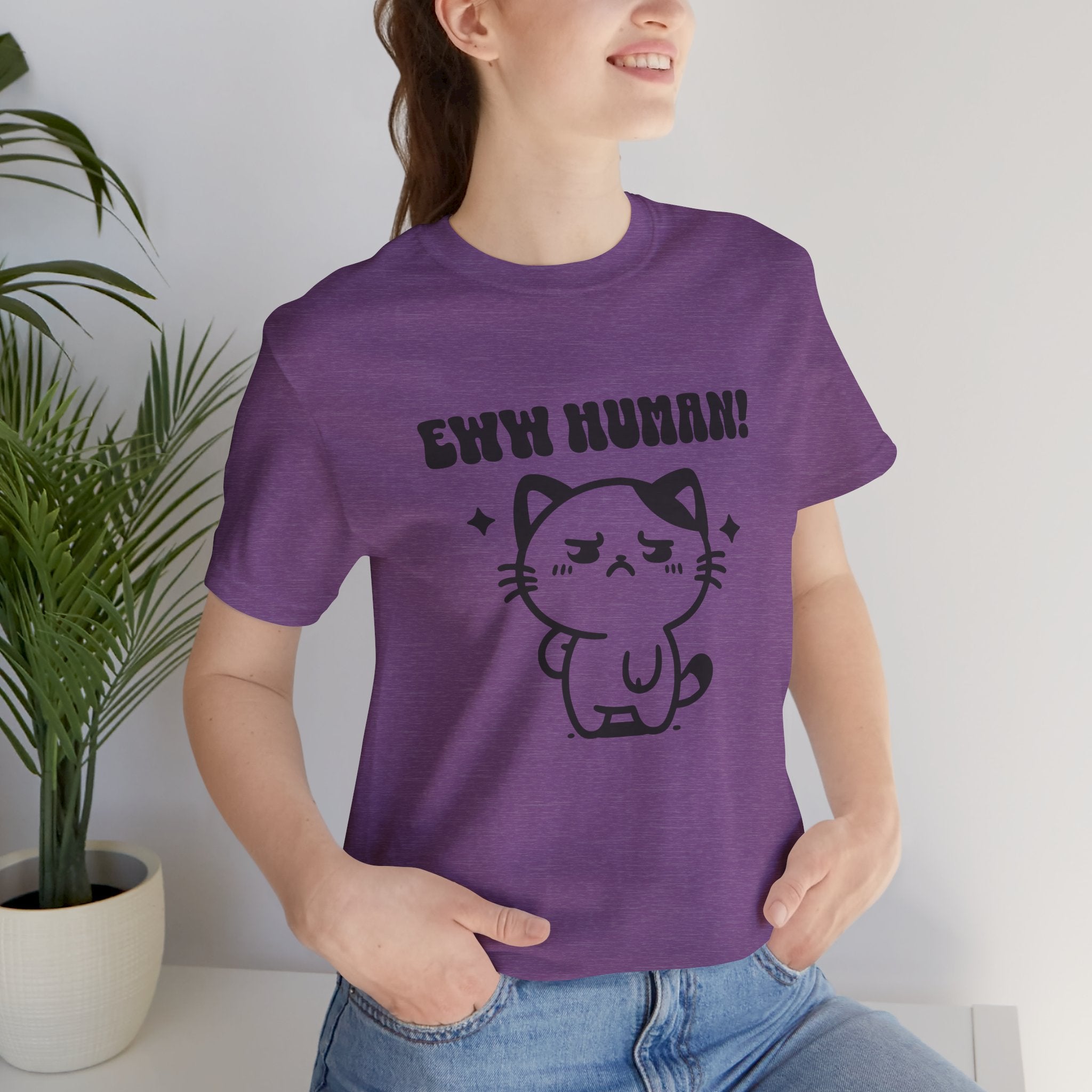 Eww Human! Cute Grumpy Cat Tee