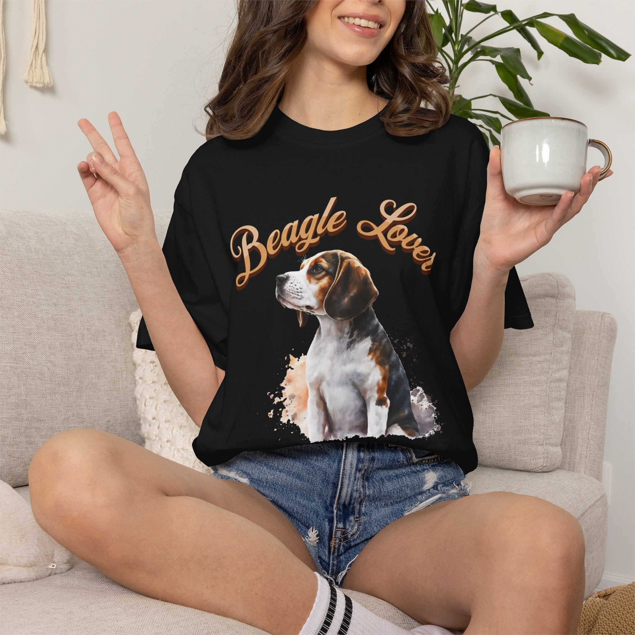 Beagle Lover T-Shirt — Vintage Dog Graphic Tee