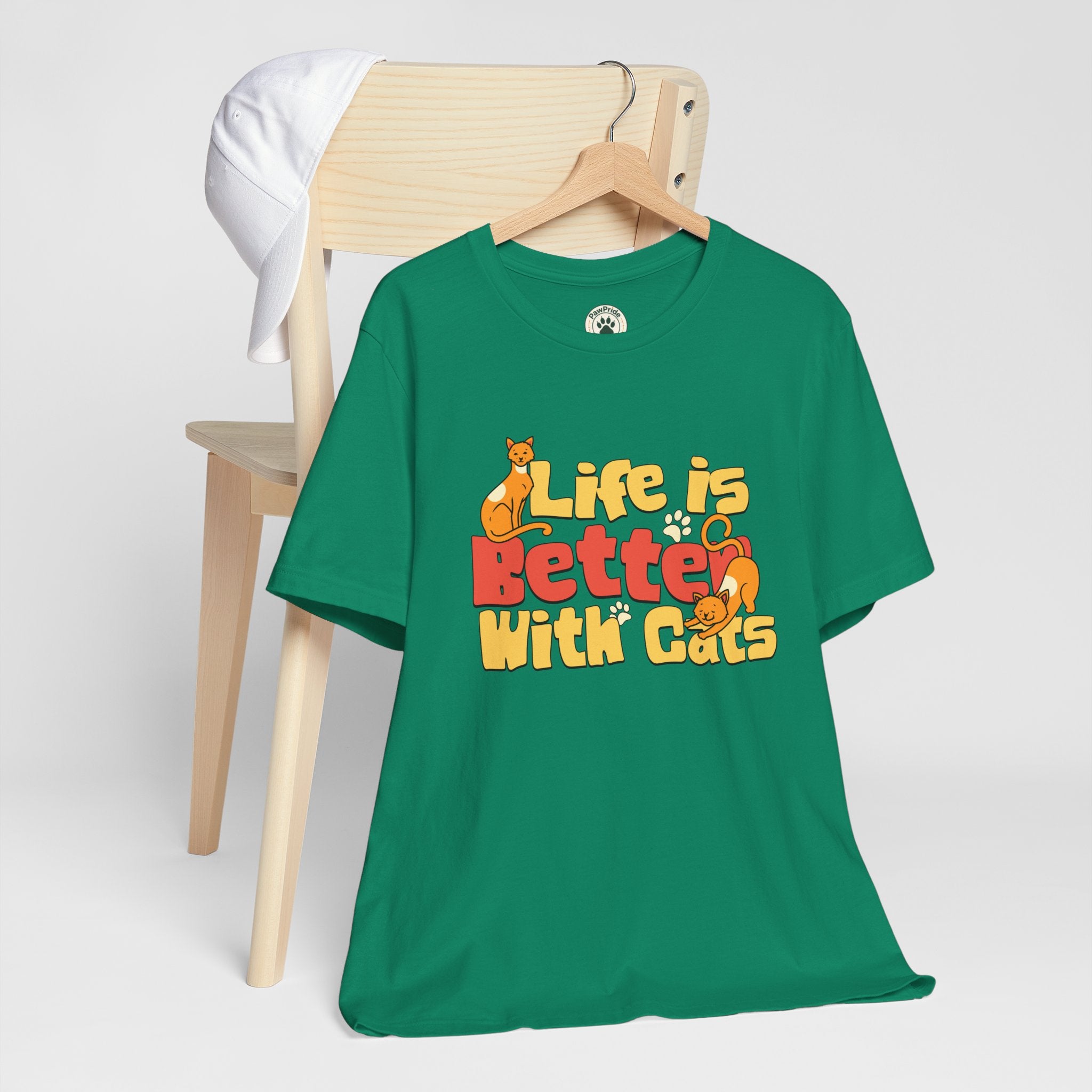 Life Is Better With Cats T‑Shirt