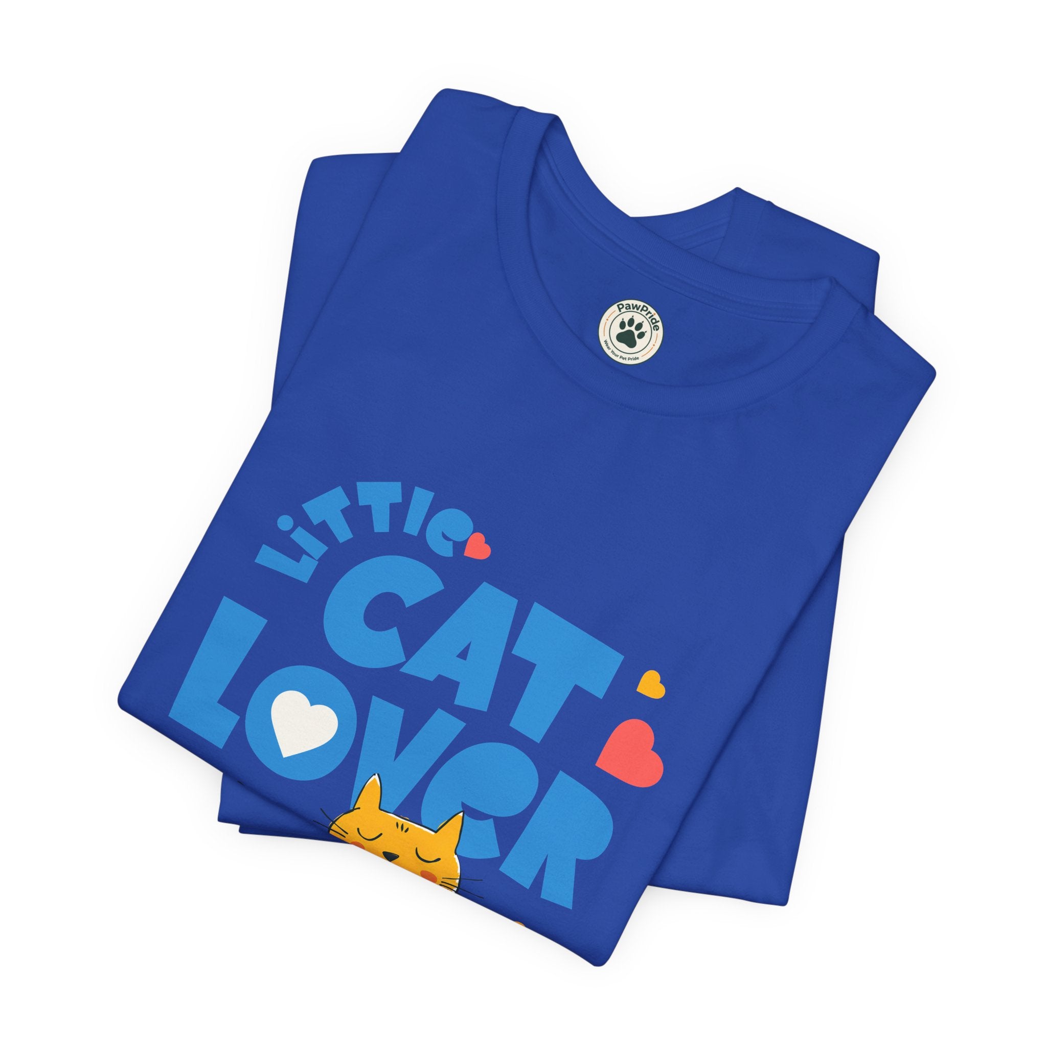 Little Cat Lover T-Shirt — Cute Cat Graphic Tee for Kids & Cat Moms