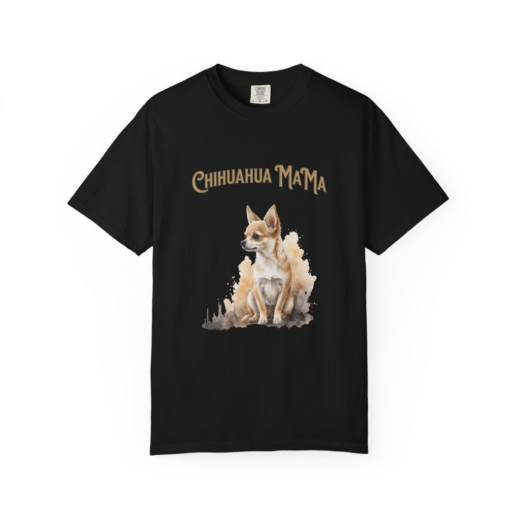 Chihuahua Mama T-Shirt — Watercolor Dog Mom Tee