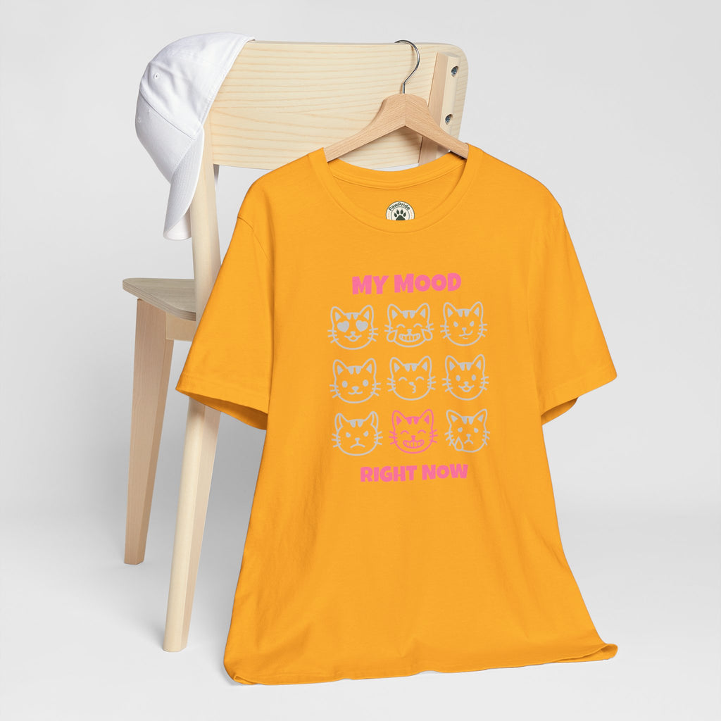 My Mood Right Now Cat Graphic Tee