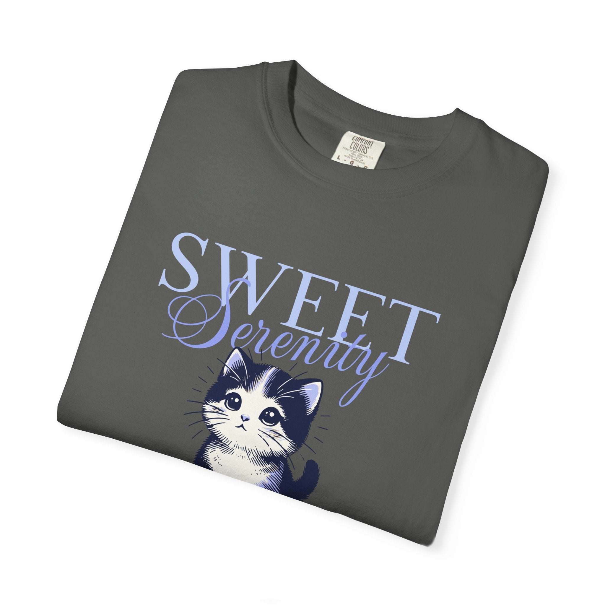 Sweet Scently Cat T‑Shirt — Cute Vintage Kitten Graphic Tee