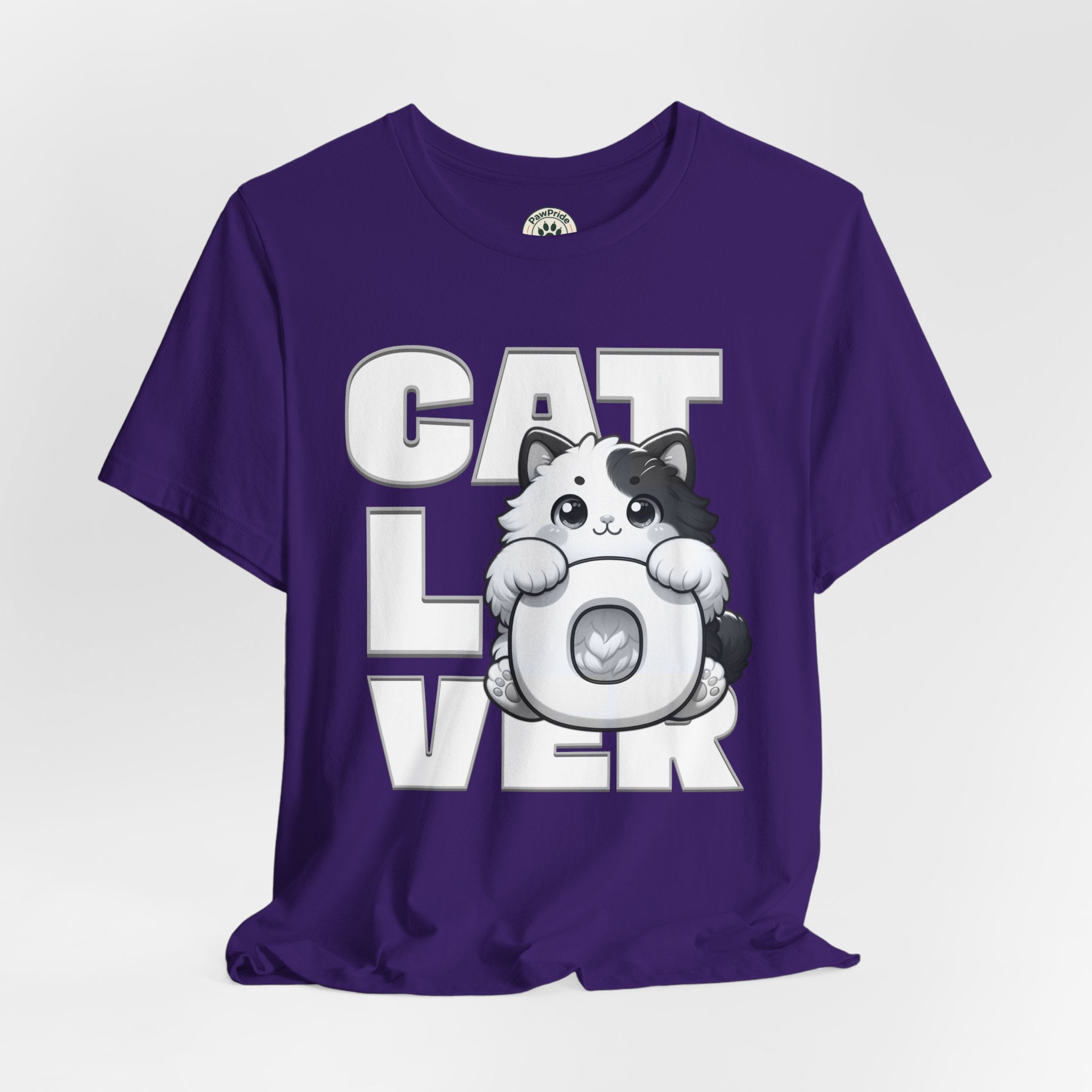 Cat Lover T‑Shirt — Cute Kitten Donut Graphic Tee for Cat Fans