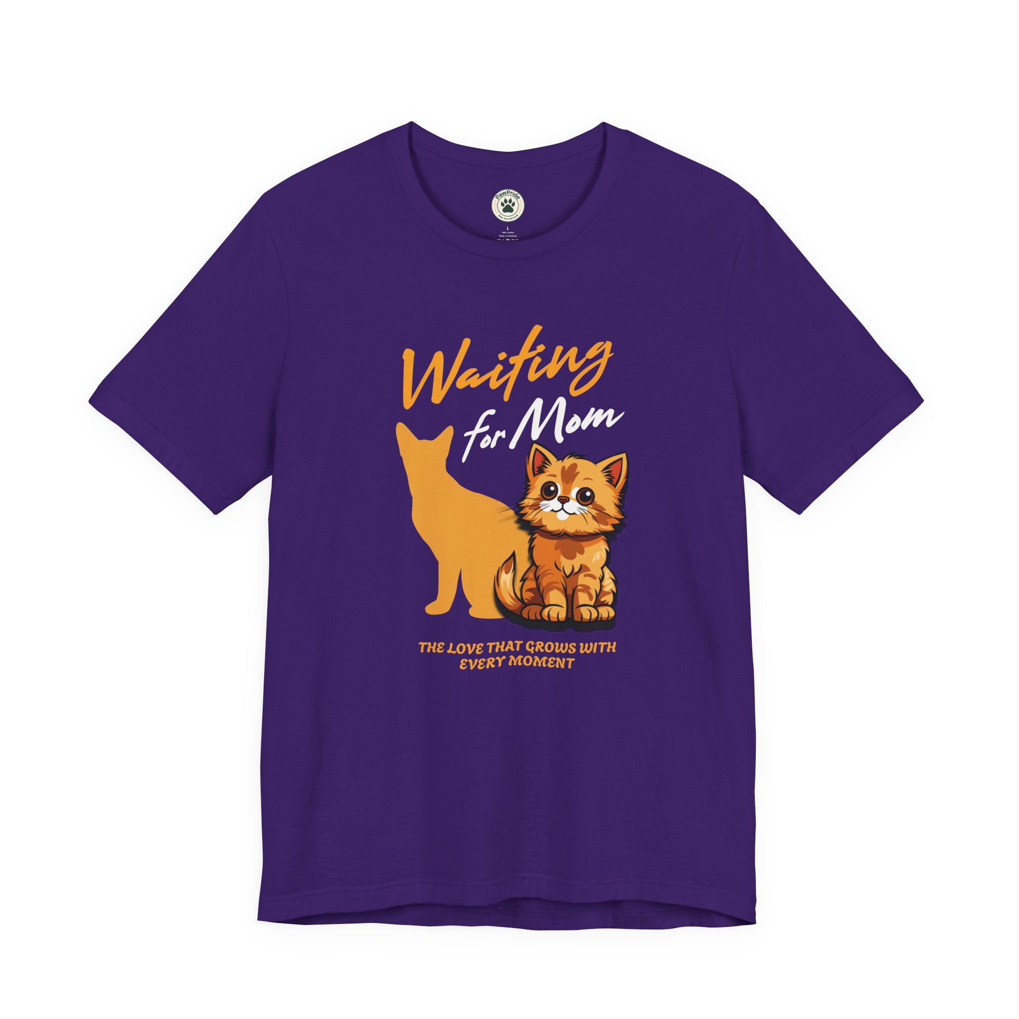 Waiting for Mom Cat T-Shirt — Cute Rescue Kitten Graphic Tee