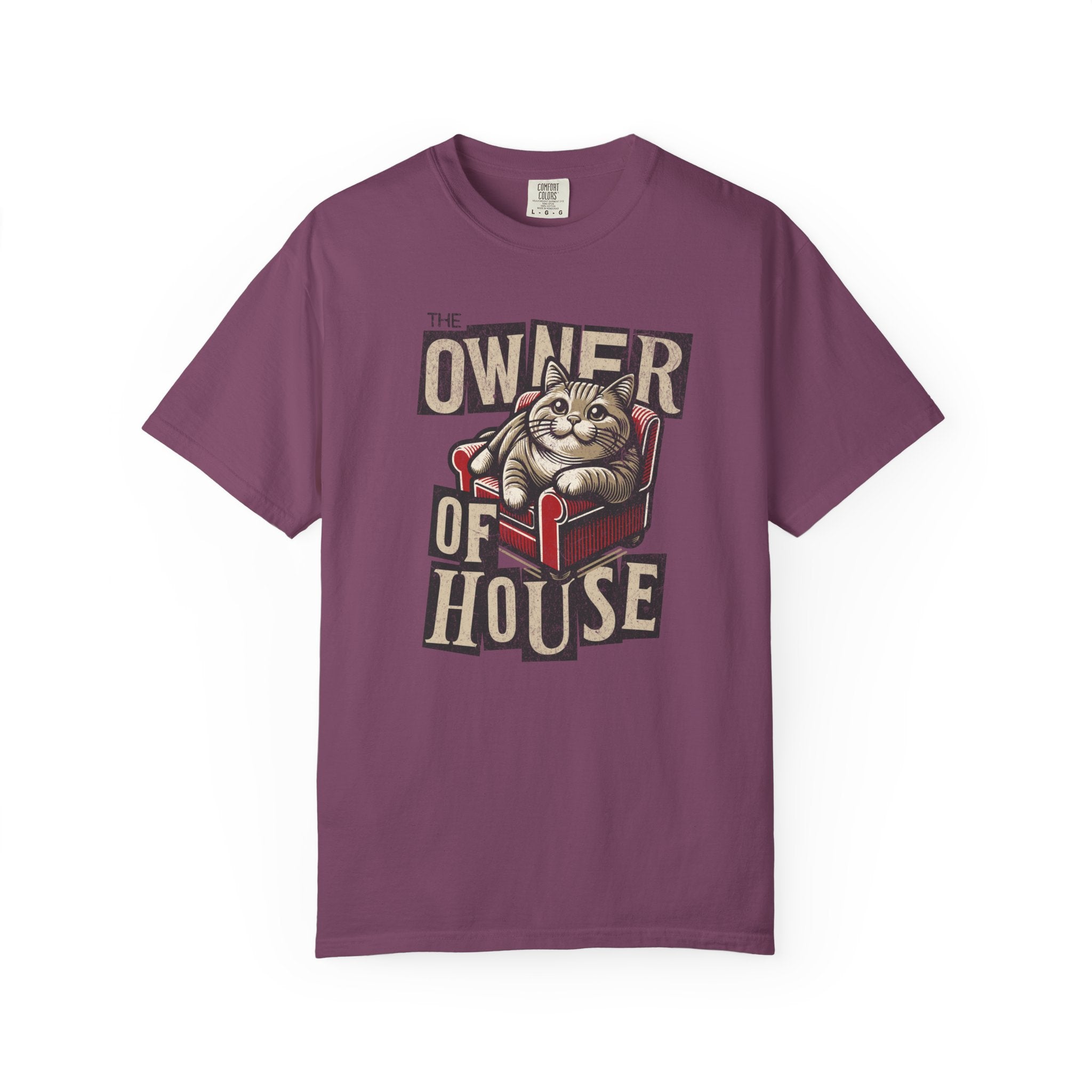 Owner of the House Cat T-Shirt — Vintage Cat Graphic Tee