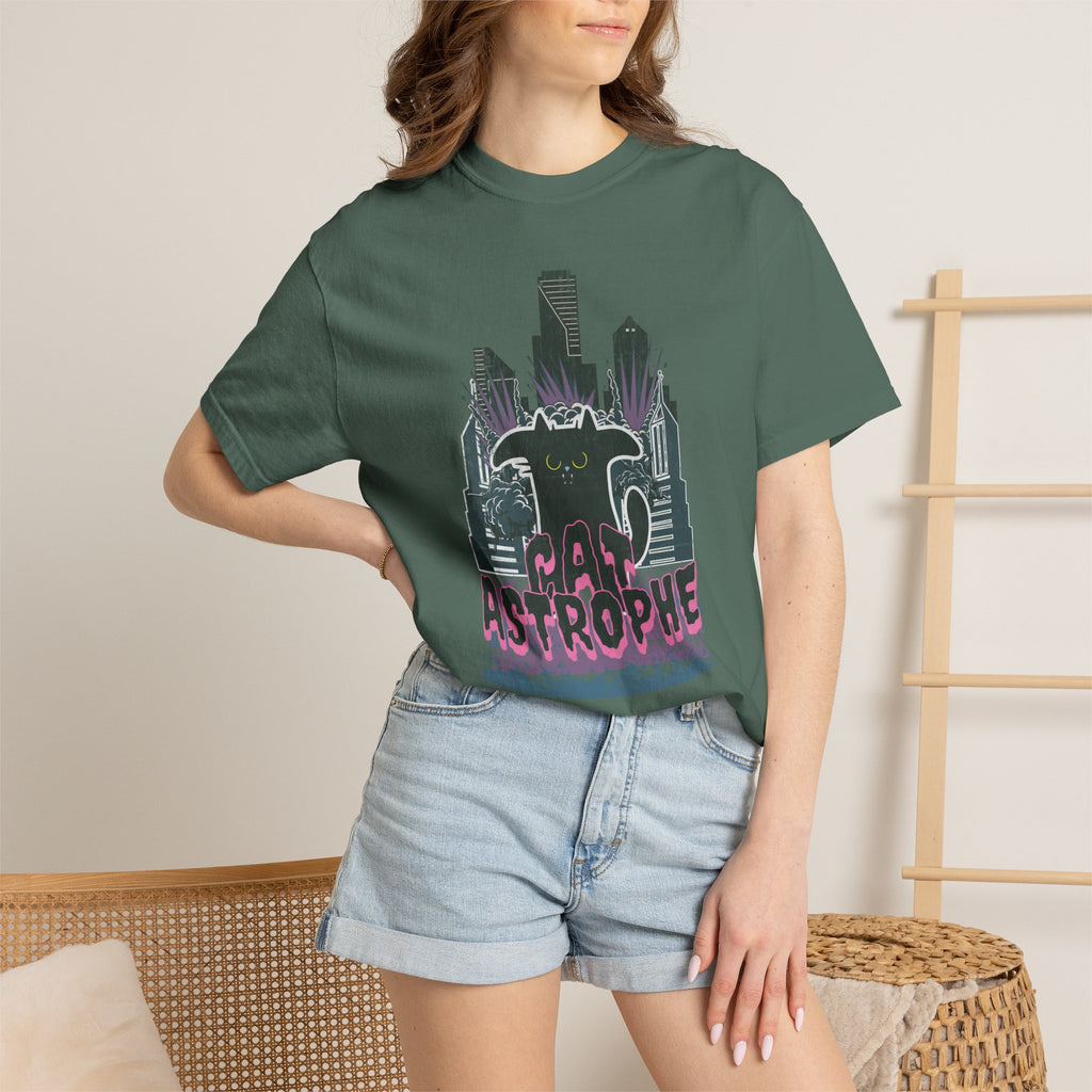 Astrophe Cityscape T-Shirt — Retro Monster Graphic Tee