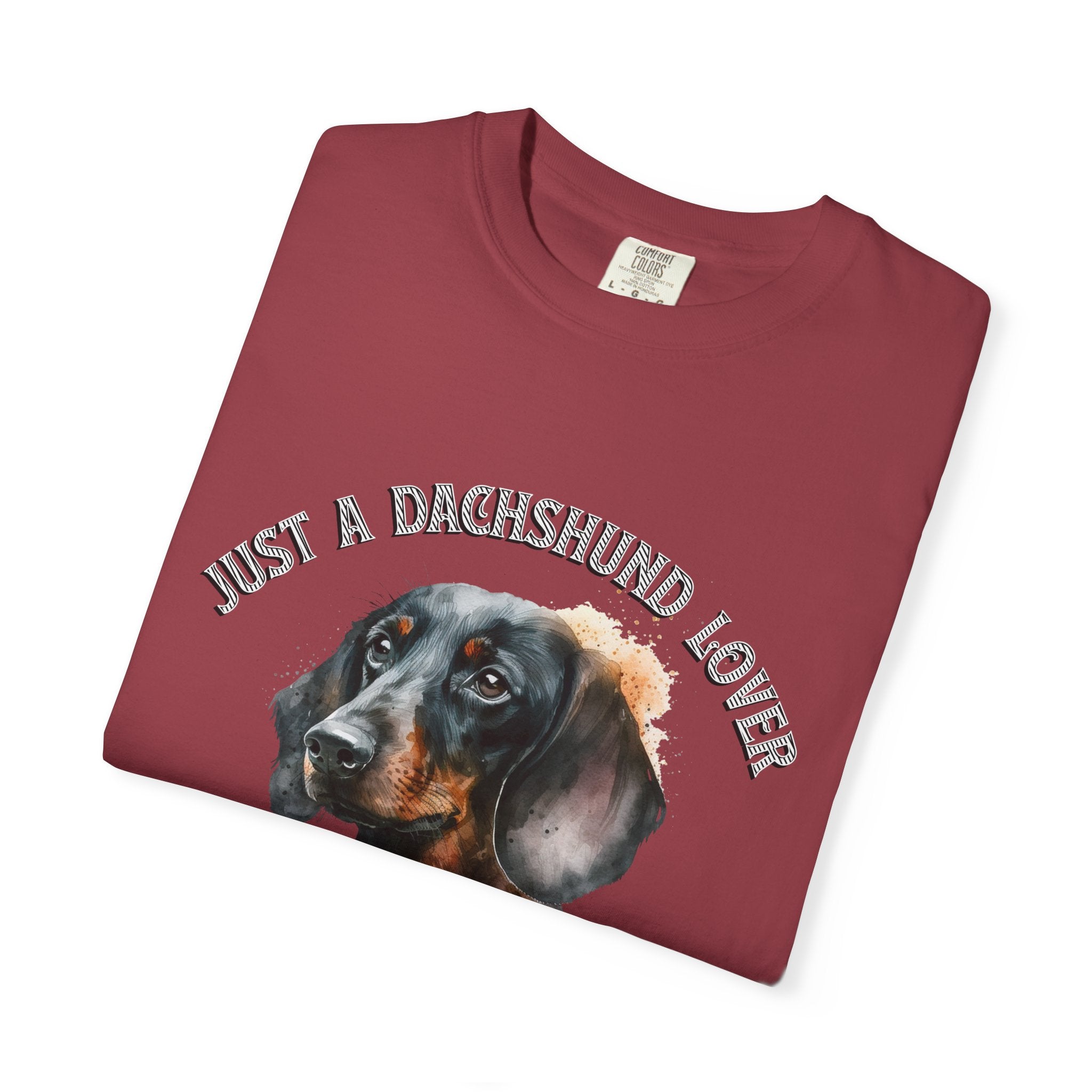 Dachshund Lover T‑Shirt — "Just a Dachshund Lover, Long Boy" Graphic Tee
