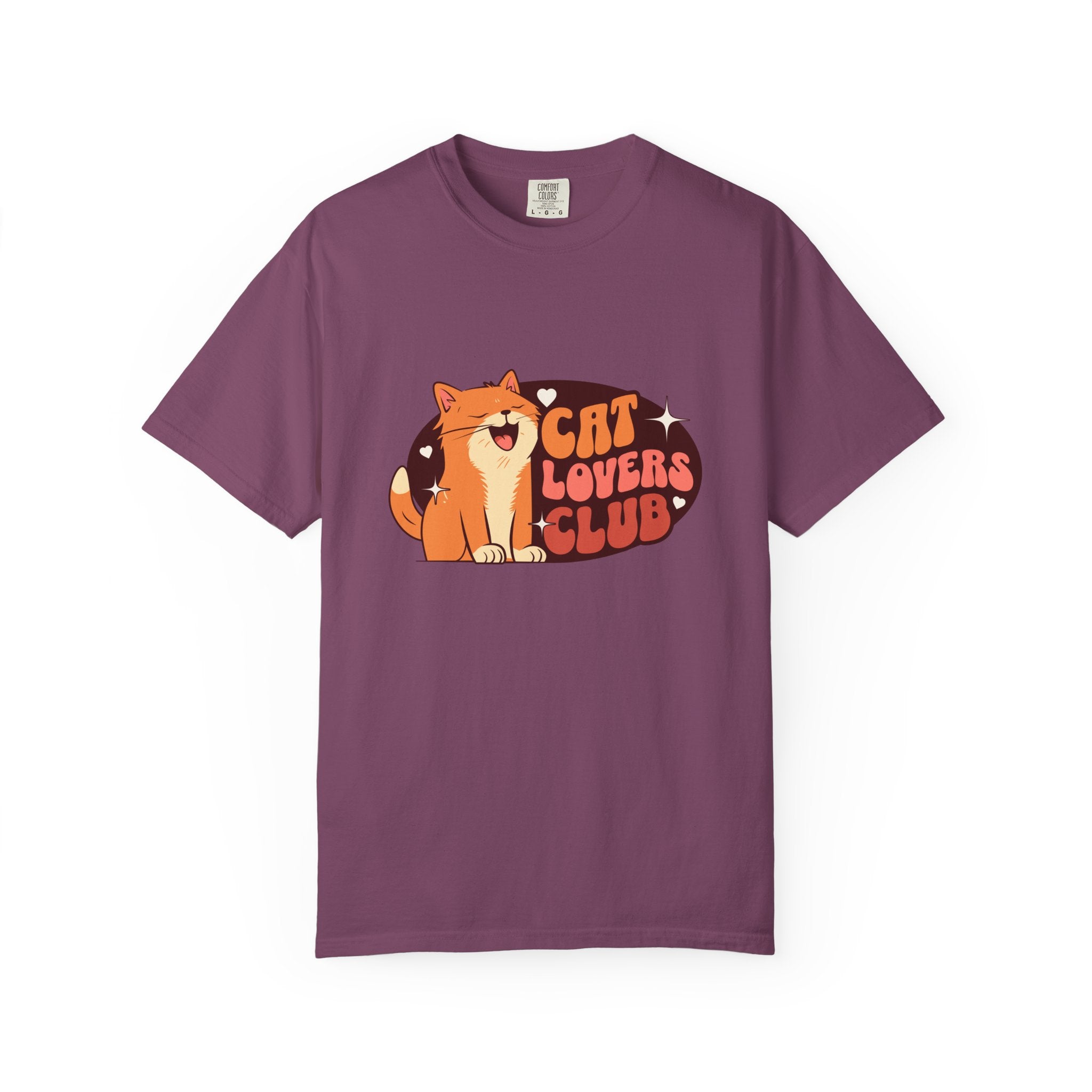 Cat Lovers Club T-Shirt — Cute Retro Cat Graphic Tee