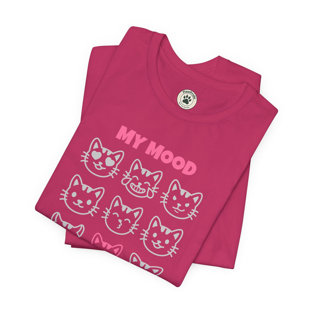 My Mood Right Now Cat Graphic Tee