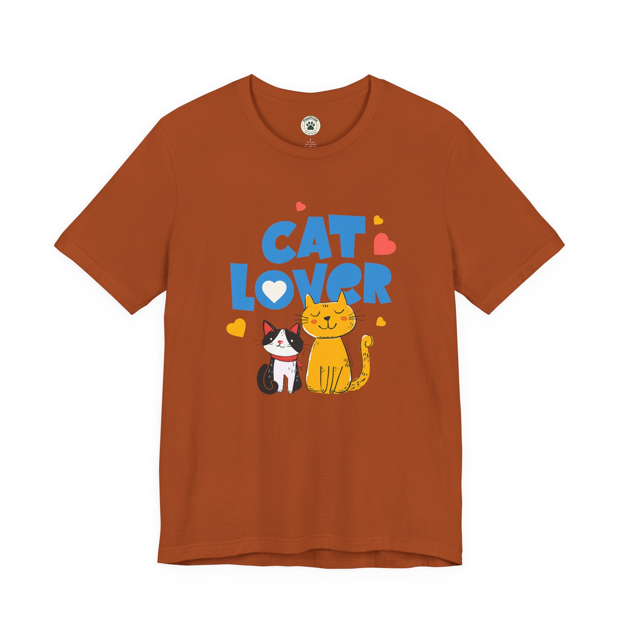 Cat Lover T-Shirt — Cute Cartoon Cats Graphic Tee