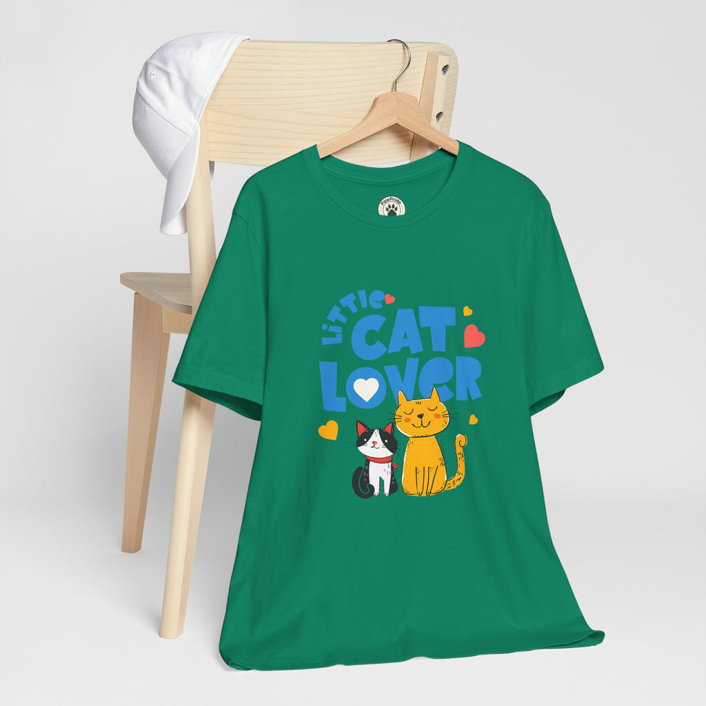 Little Cat Lover T-Shirt — Cute Cat Graphic Tee for Kids & Cat Moms