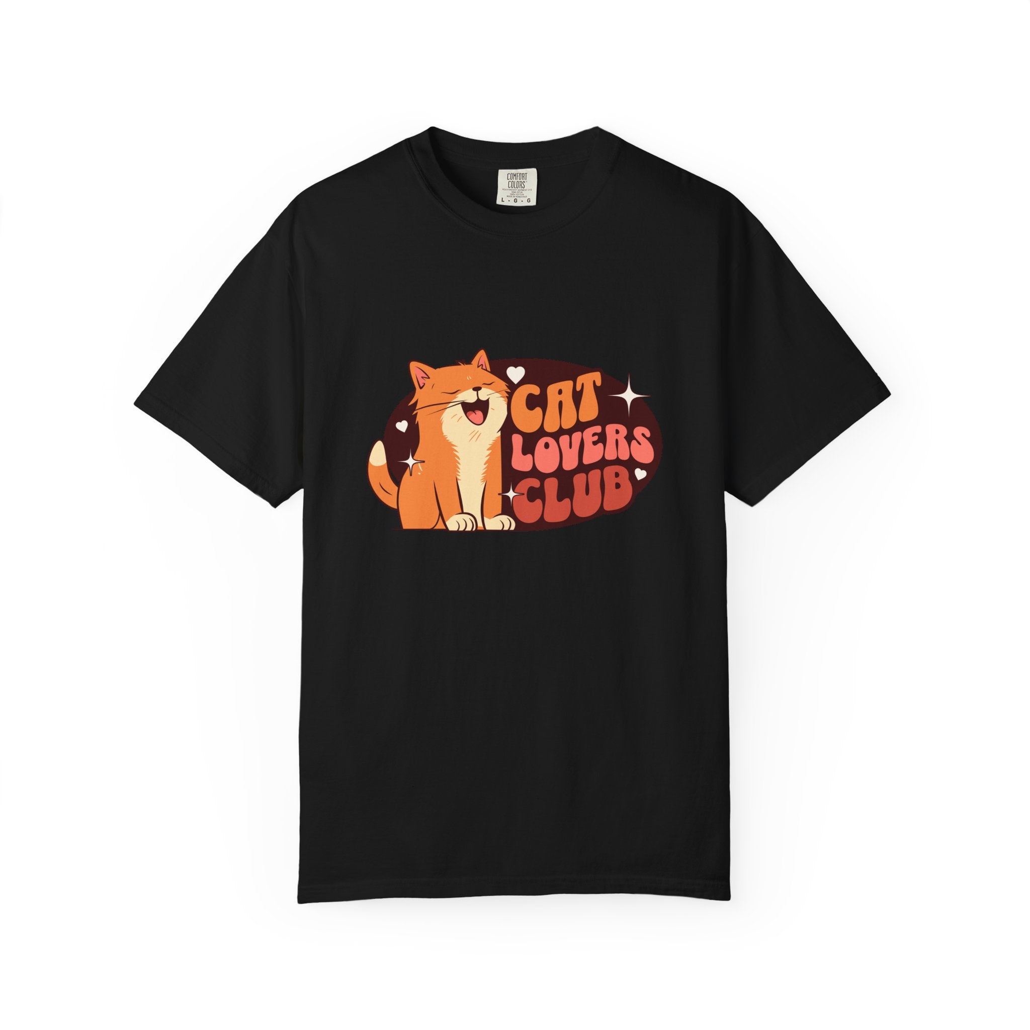 Cat Lovers Club T-Shirt — Cute Retro Cat Graphic Tee