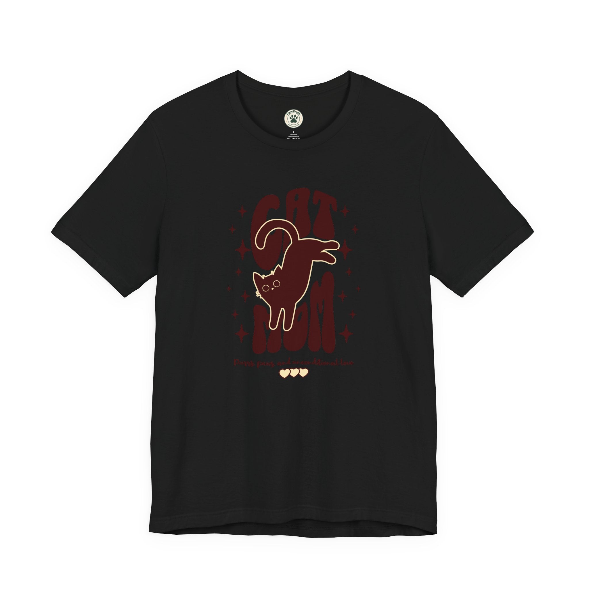 Cat Mom Retro Graphic Tee — "Cat Mom" Vintage Cat Lover T‑Shirt
