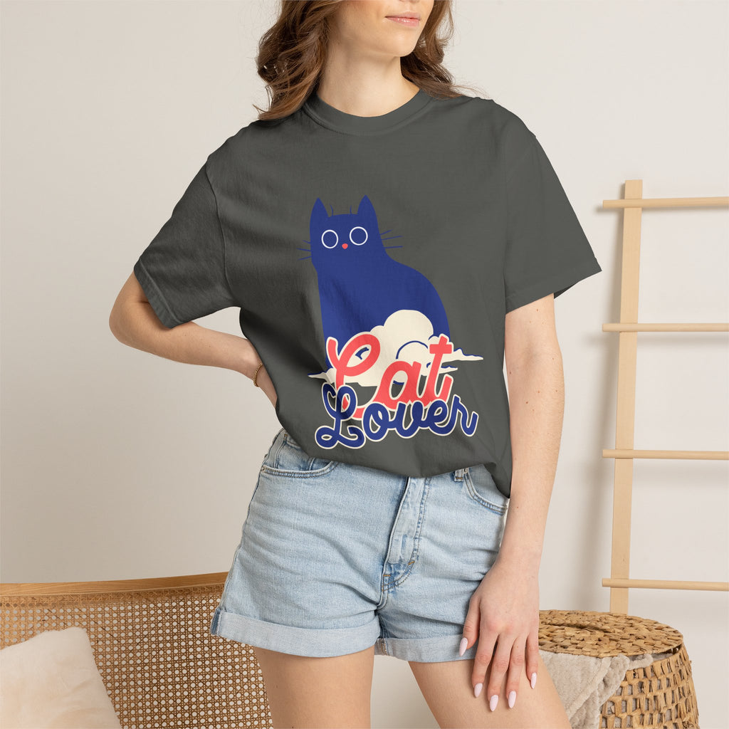 Cat Lover T-Shirt — Cute Retro Cat Graphic Tee