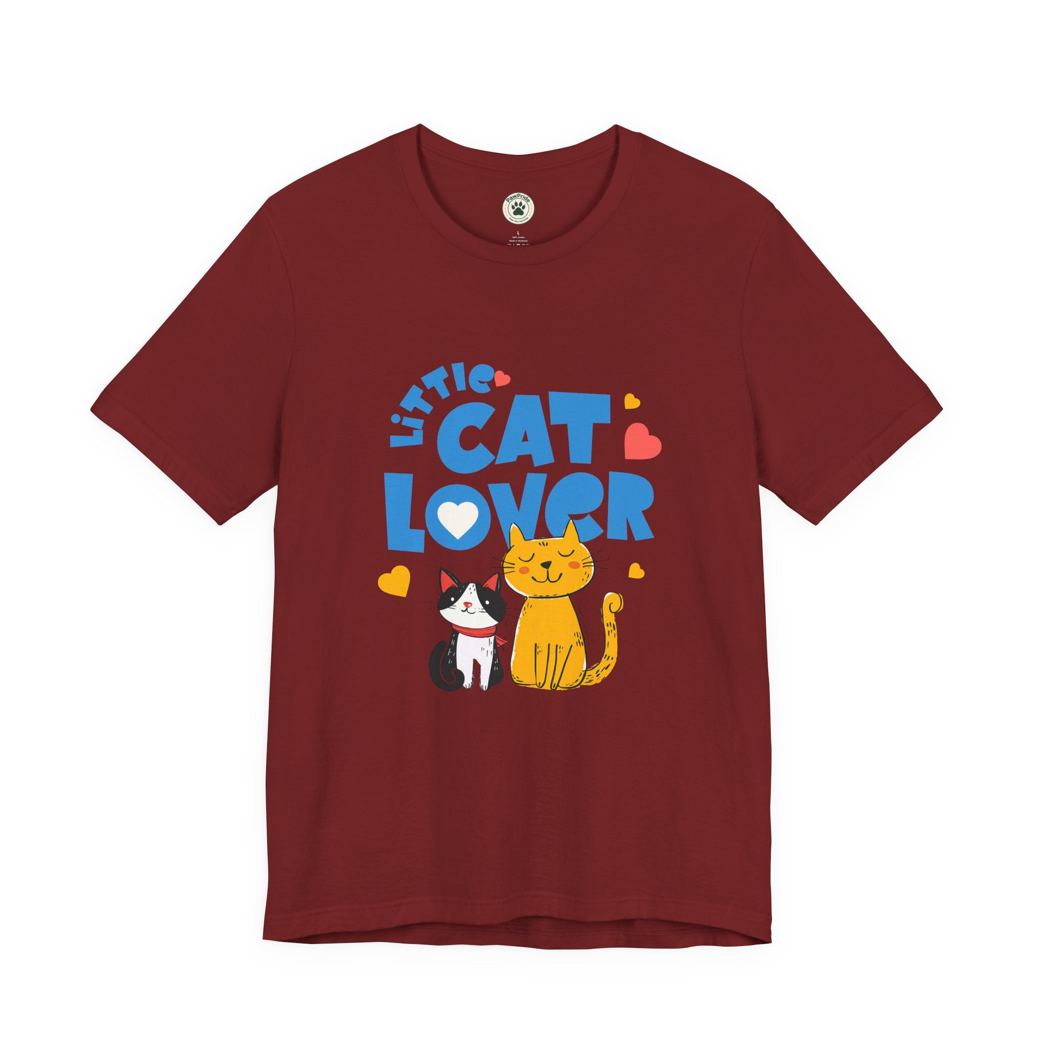 Little Cat Lover T-Shirt — Cute Cat Graphic Tee for Kids & Cat Moms