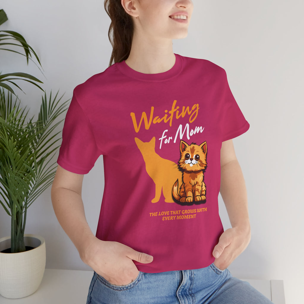 Waiting for Mom Cat T-Shirt — Cute Rescue Kitten Graphic Tee