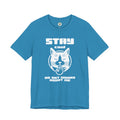 Stay Calm Cat T-Shirt — Cute Grumpy Cat Graphic Tee ("Stay Calm — Do Not Disturb" )