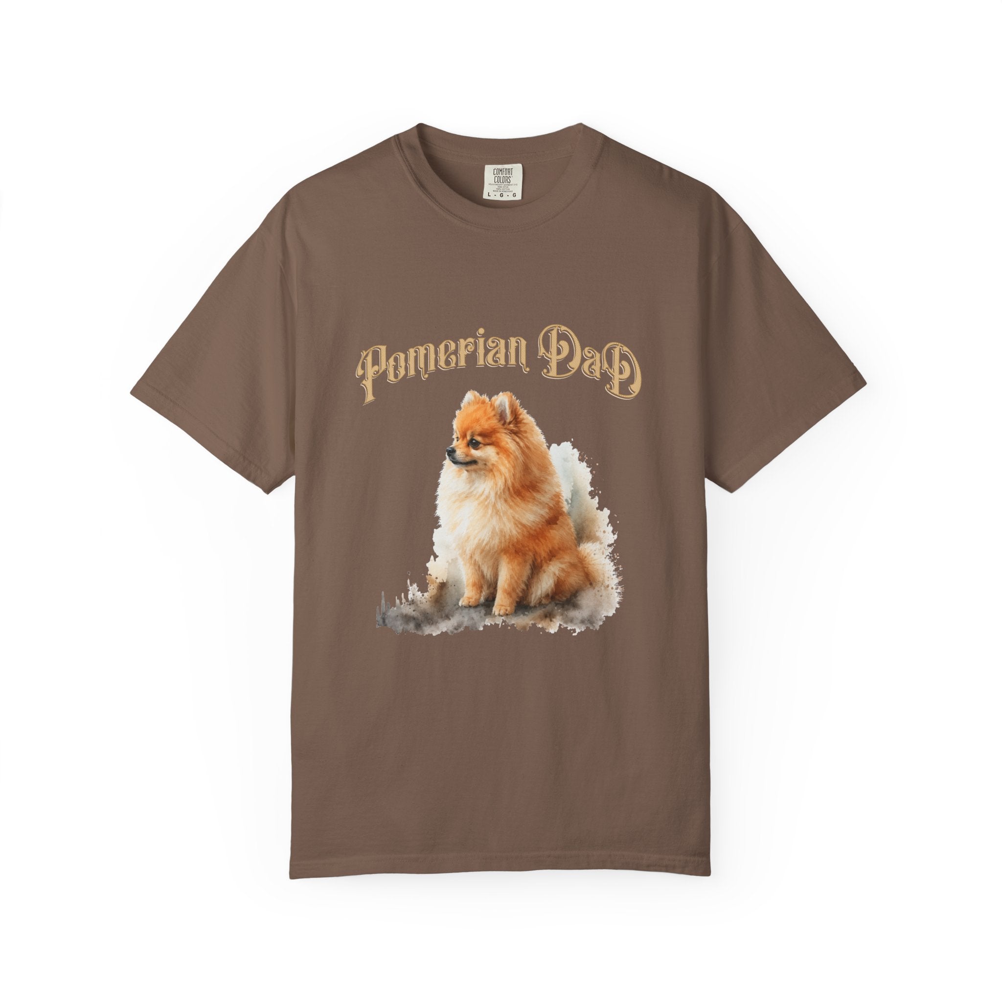 Pomeranian Dad T-Shirt — Cute Pomeranian Dog Tee for Pet Owners