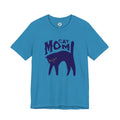Cat Mom Graphic Tee — Cute Black Cat Illustration