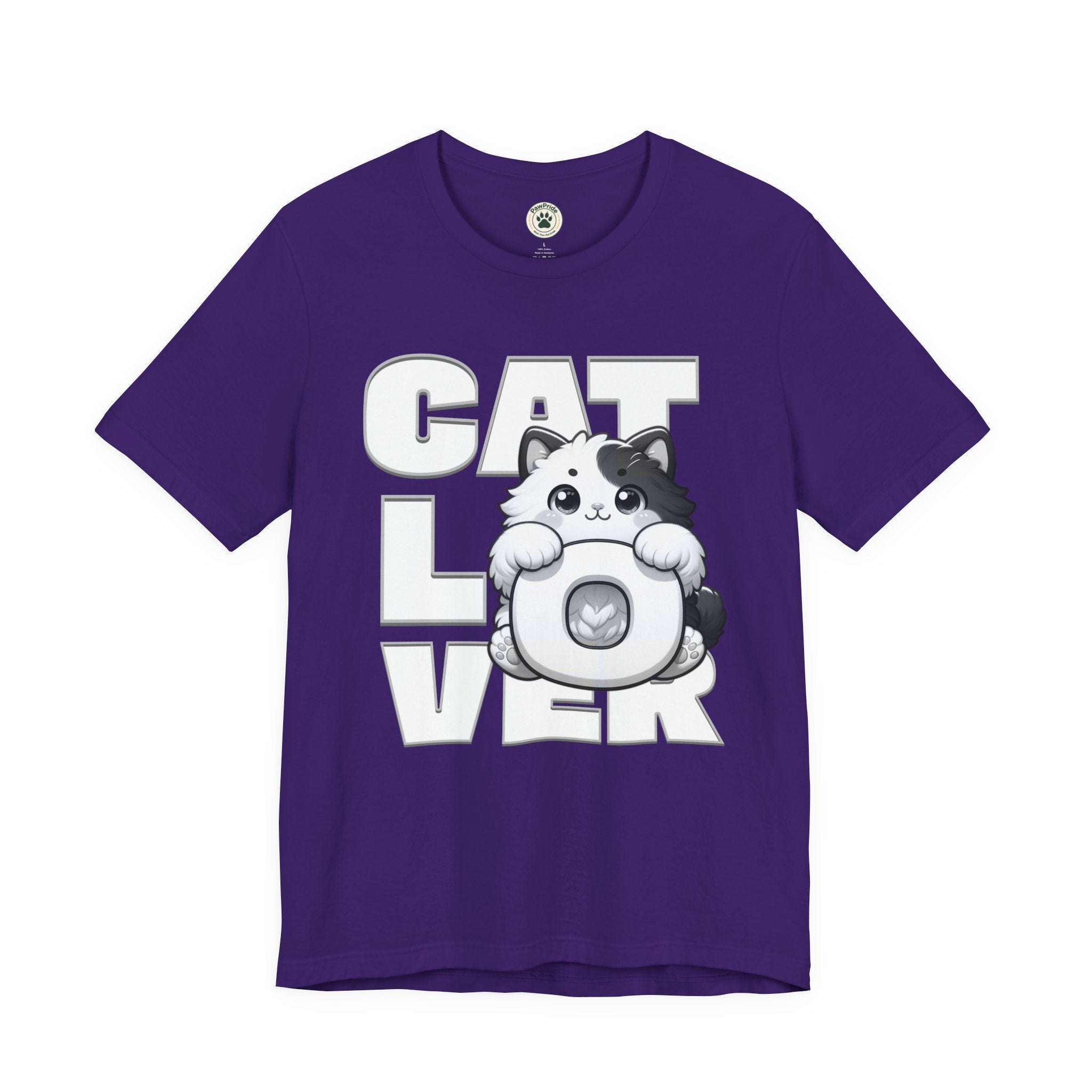 Cat Lover T‑Shirt — Cute Kitten Donut Graphic Tee for Cat Fans