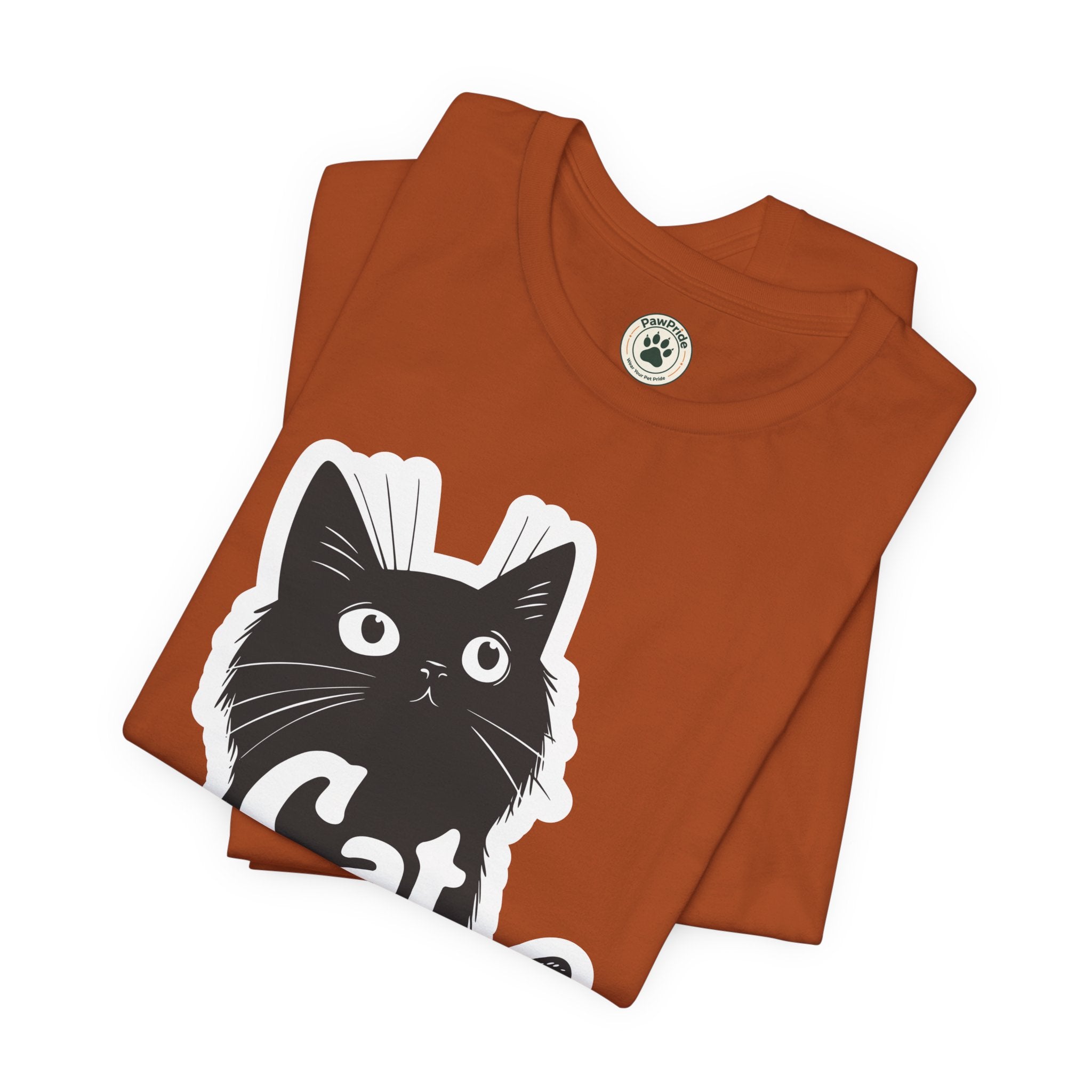 Cat Mama T-Shirt – Cute Black Cat Graphic Tee for Cat Lovers