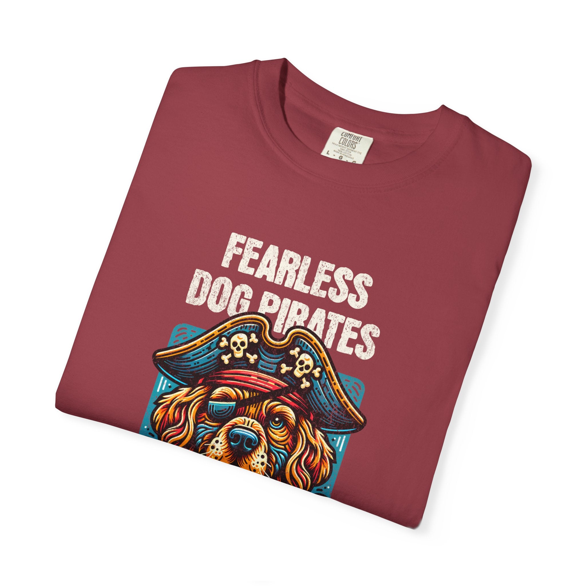 Fearless Dog Pirates T-Shirt — Pirate Dog Graphic Tee