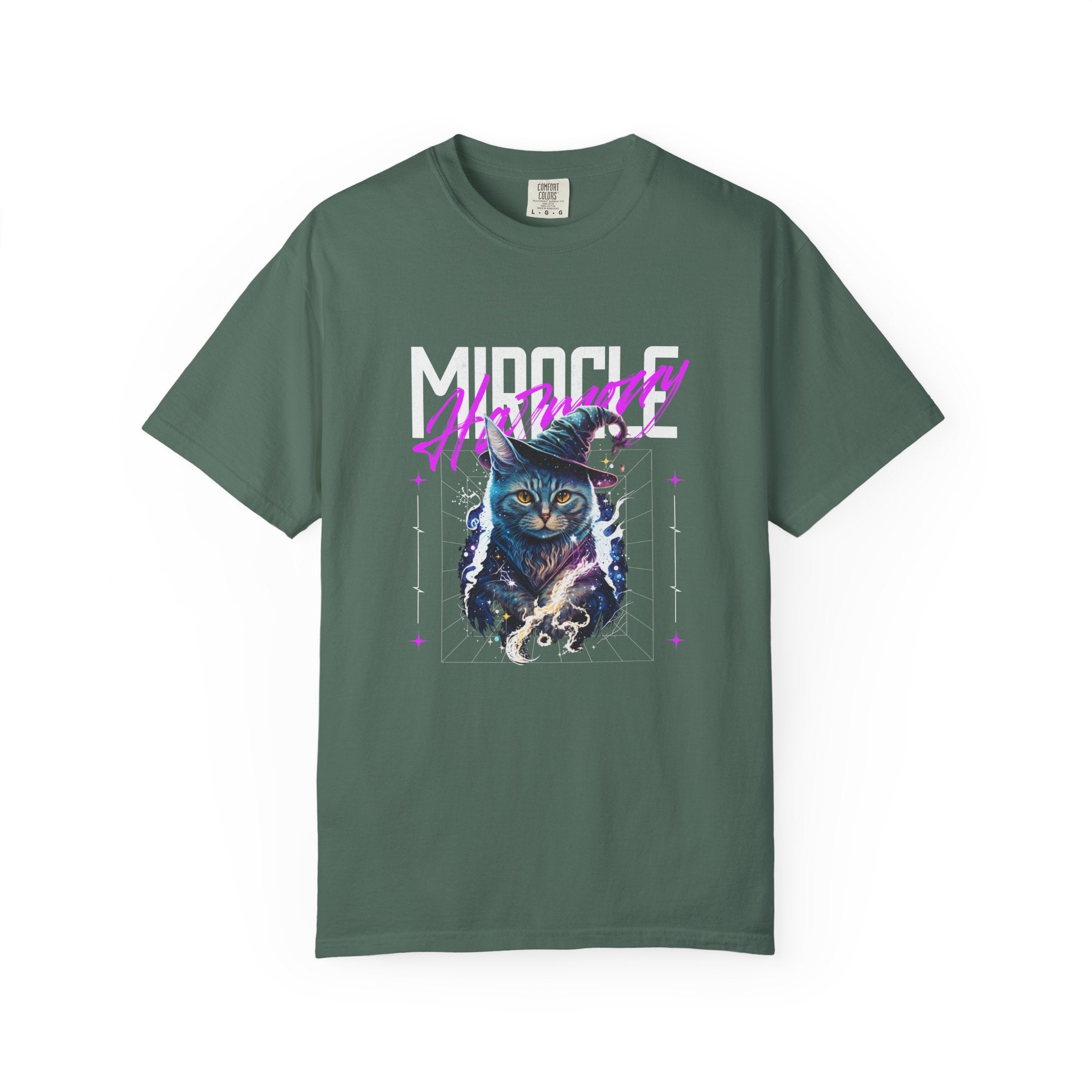Miracle Mystic Owl T-Shirt — Neon Retro Graphic Tee