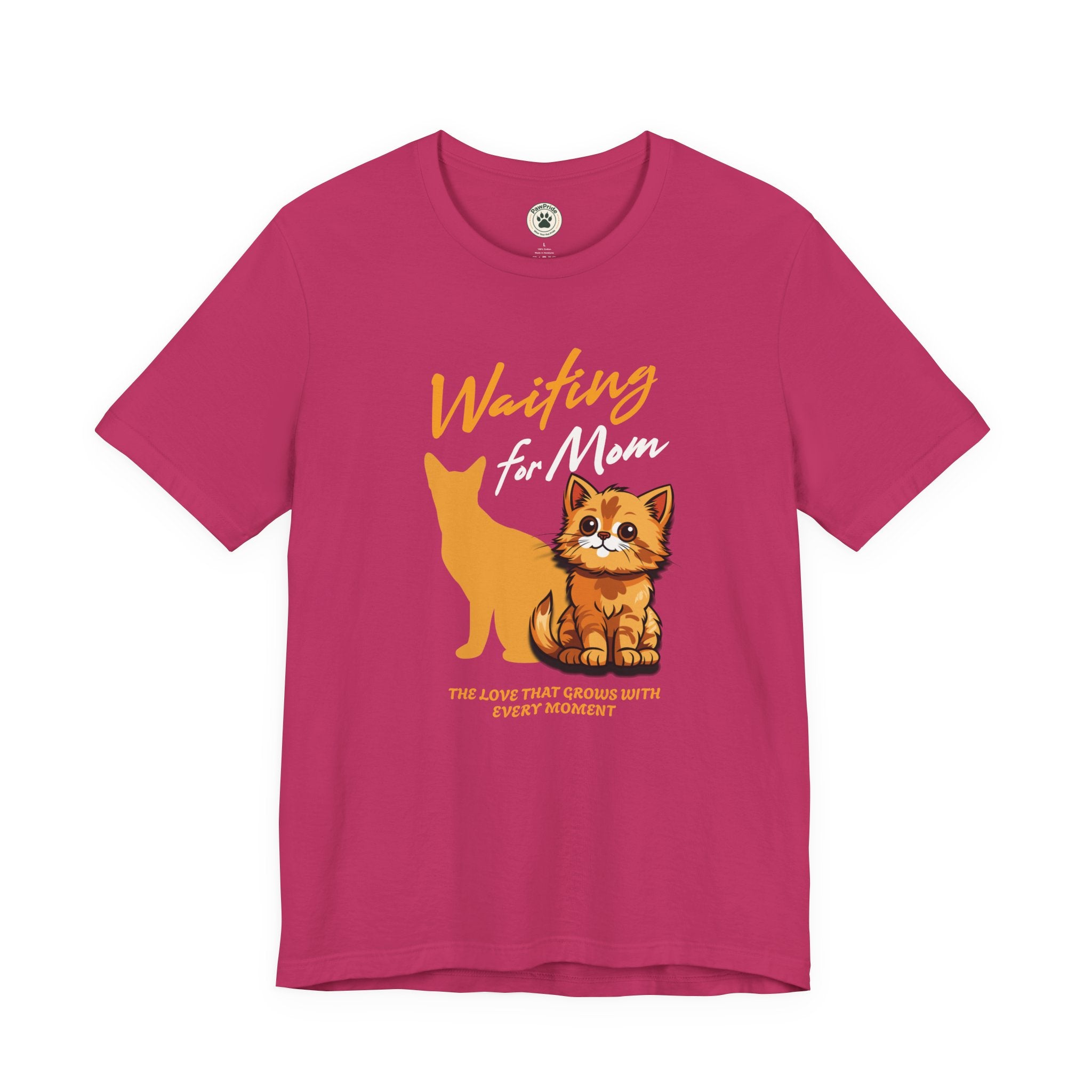 Waiting for Mom Cat T-Shirt — Cute Rescue Kitten Graphic Tee